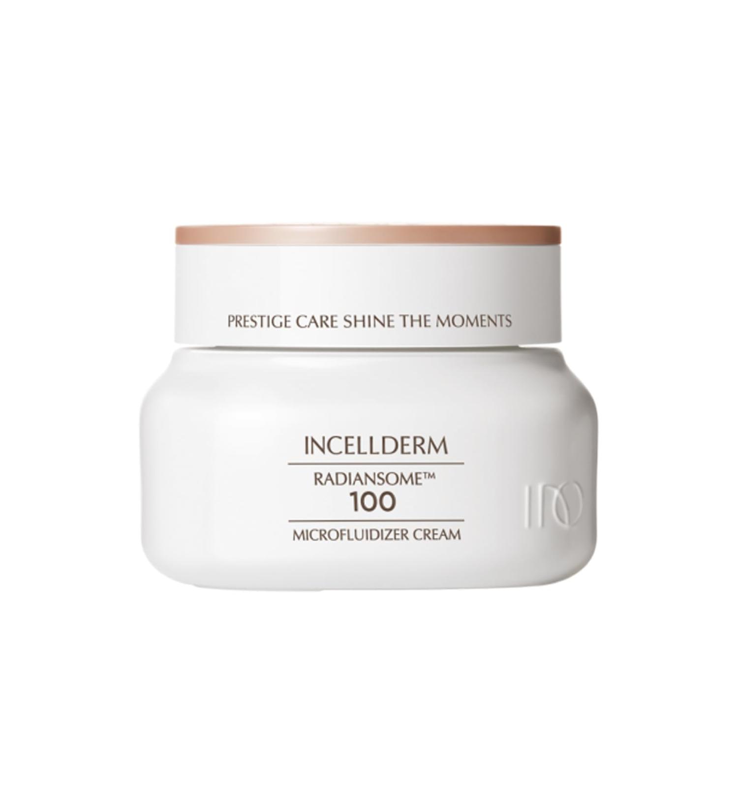 INCELLDERM RADIANSOME 100 Microfluidizer Cream - Glowing Elasticity & Skin Moisturizing Cream for Healthy Skin Care (1.69 fl. oz.) | International Shipping Available - Buy Online on GoSupps.com