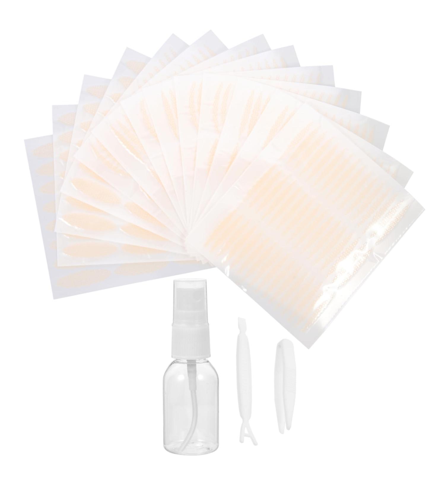 Housoutil 3 Sets Double Eyelid Sticker Double Eyelid Tape Adhesive Eyelid Strips Traceless Eye Lift Strips Lash Remover Mesh Tape Eyelid Tape for Hooded Eyes Beauty Stickers Fairy - Buy Online on GoSupps.com