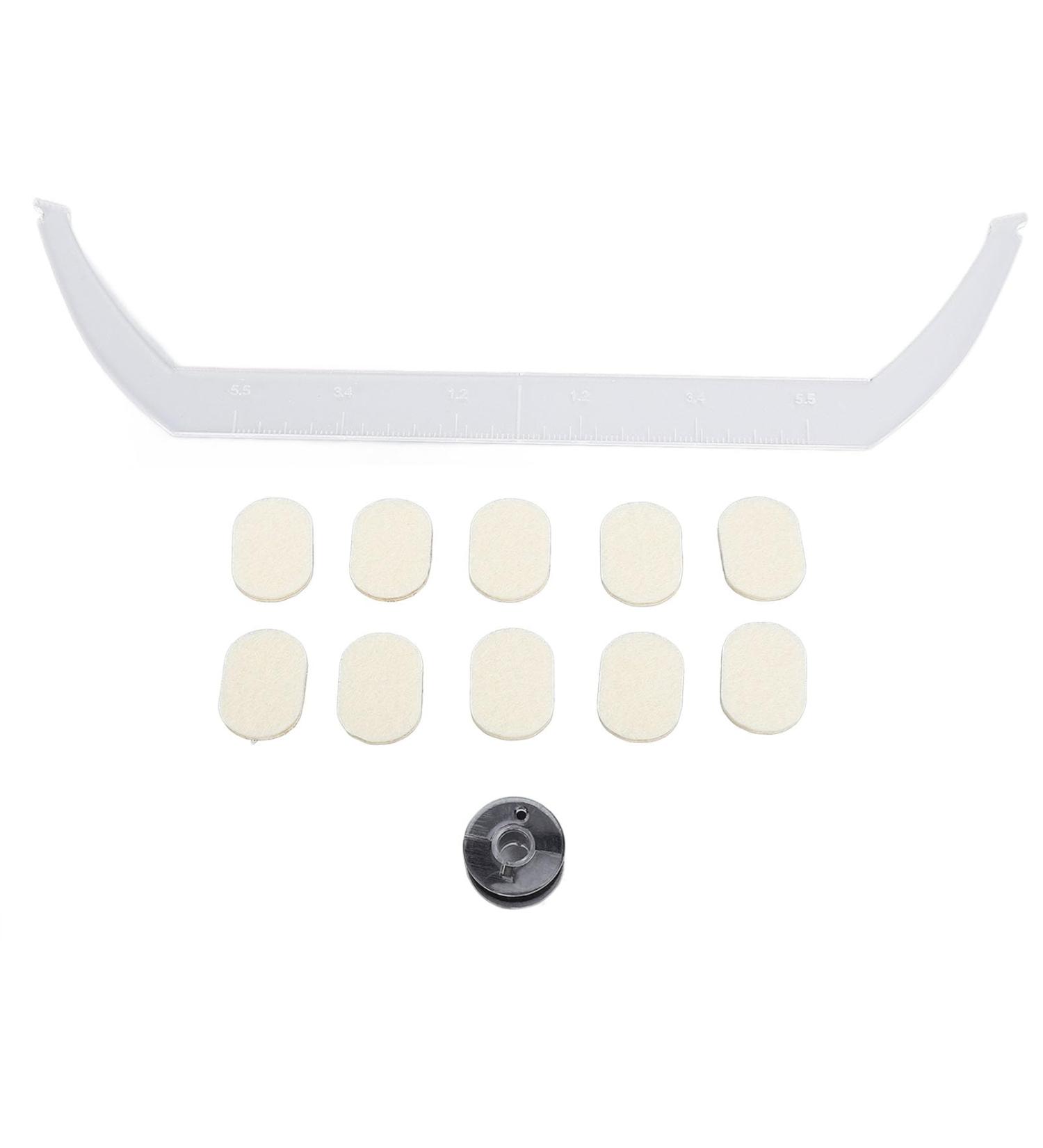 Sonew Eyebrow Stencil Symmetric Brow Drawing Marking Ruler Ideal Brow Proportion Transparent Eyebrow Drawing Ruler for Symmetrical Brow Shape Design - Buy Online on GoSupps.com