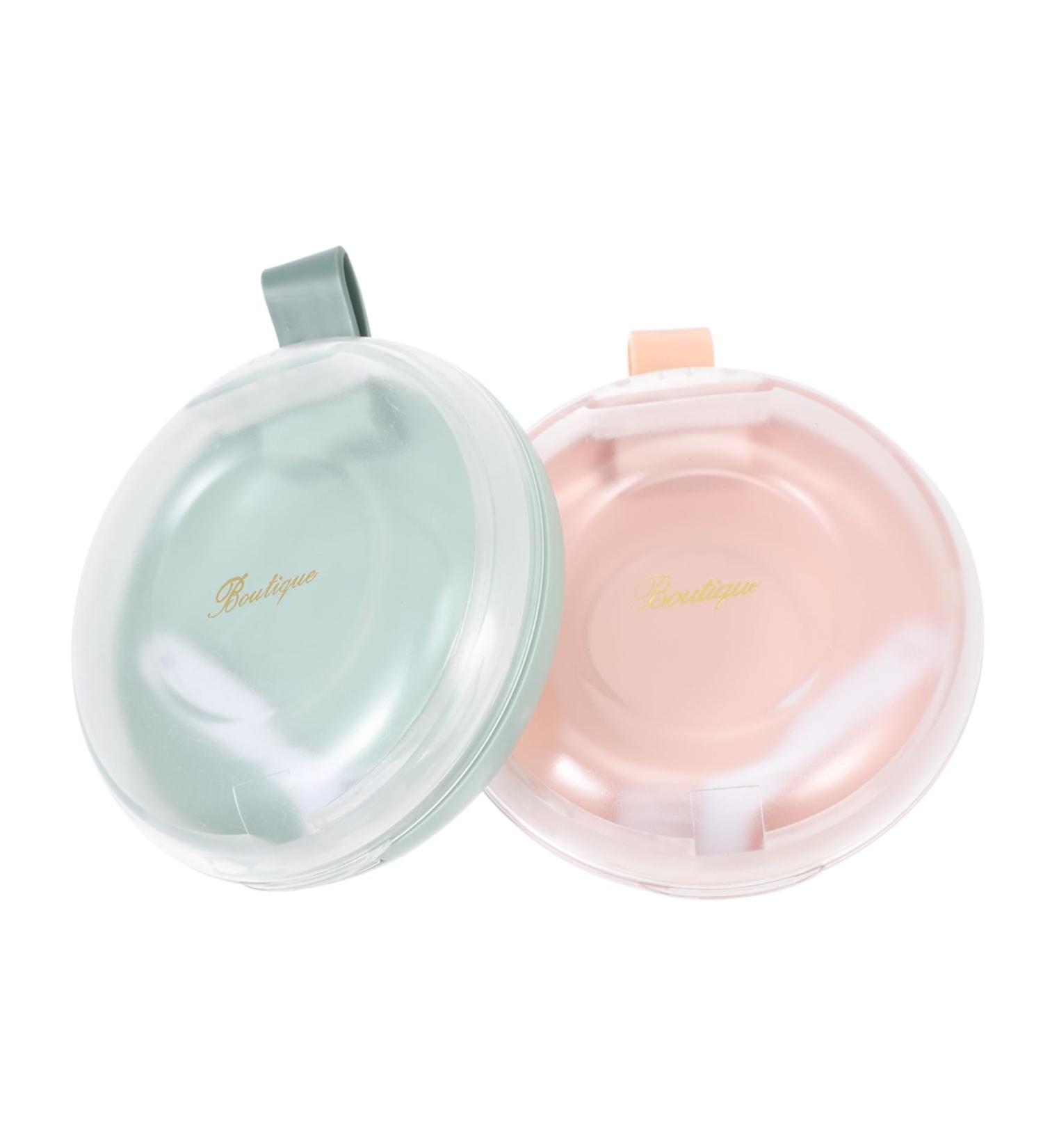 Lurrose 2-Pack Storage Box for Prostheses | Orthodontic Retainer & Cleaning Case | Dustproof TPU Travel Case - Buy Online on GoSupps.com