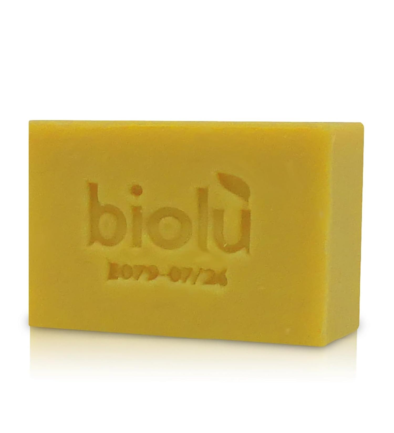  BIOLU Solid organic lemon soap 140 g - BIOLU COD. BSLIK0 - Buy Online on GoSupps.com
