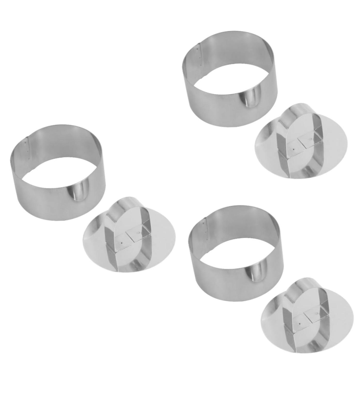 Milisten Cookie Cutters 6 Pcs 430 Cutting Machine Biscuit Chocolate Molds mediumx3pcs Silverx3pcs - Buy Online on GoSupps.com