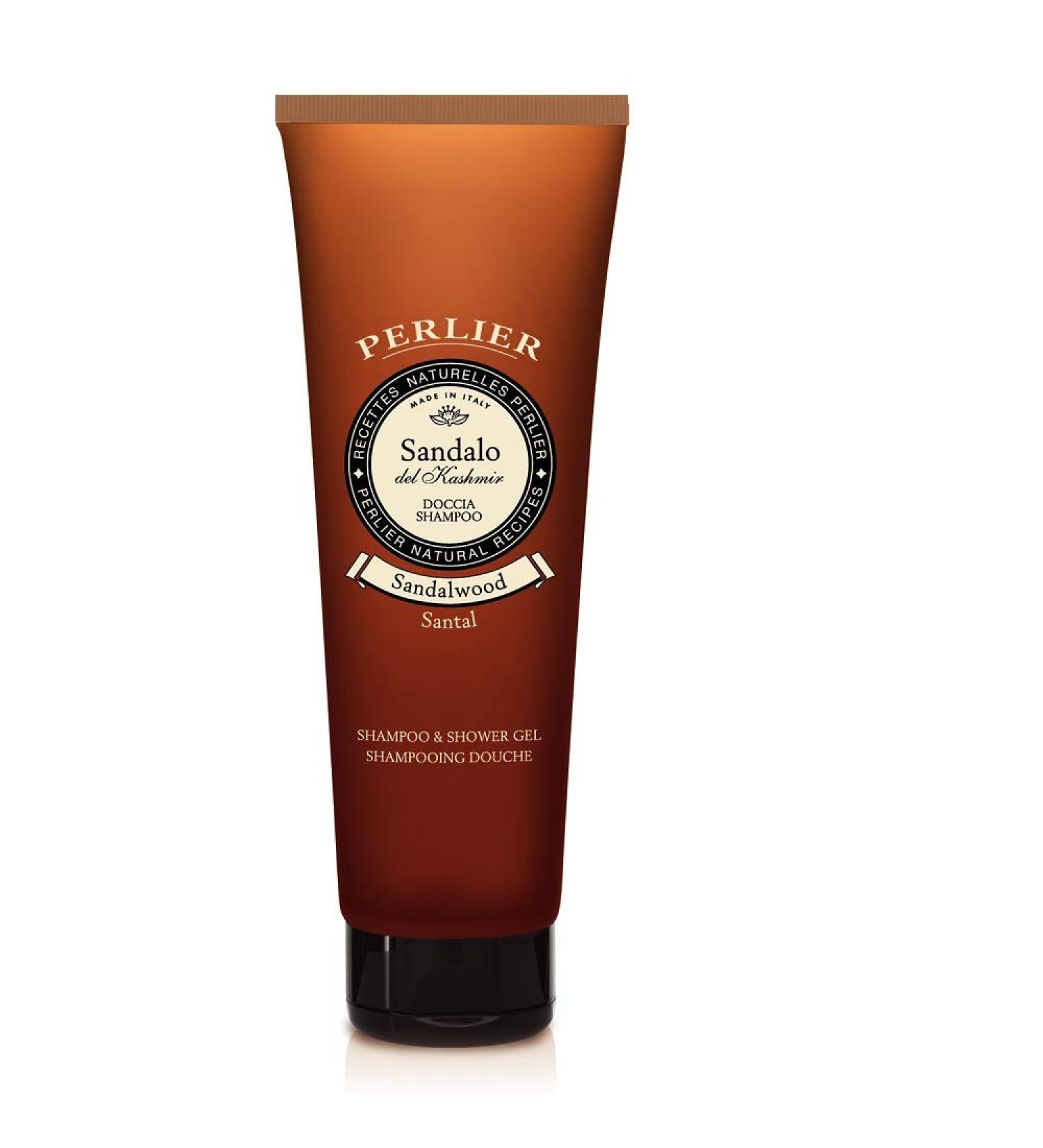 Perlier Sandalo del Kashmir Shampoo & Shower Gel - Sandalwood Scent | 8.4oz Italian Import | International Shipping Available - Buy Online on GoSupps.com