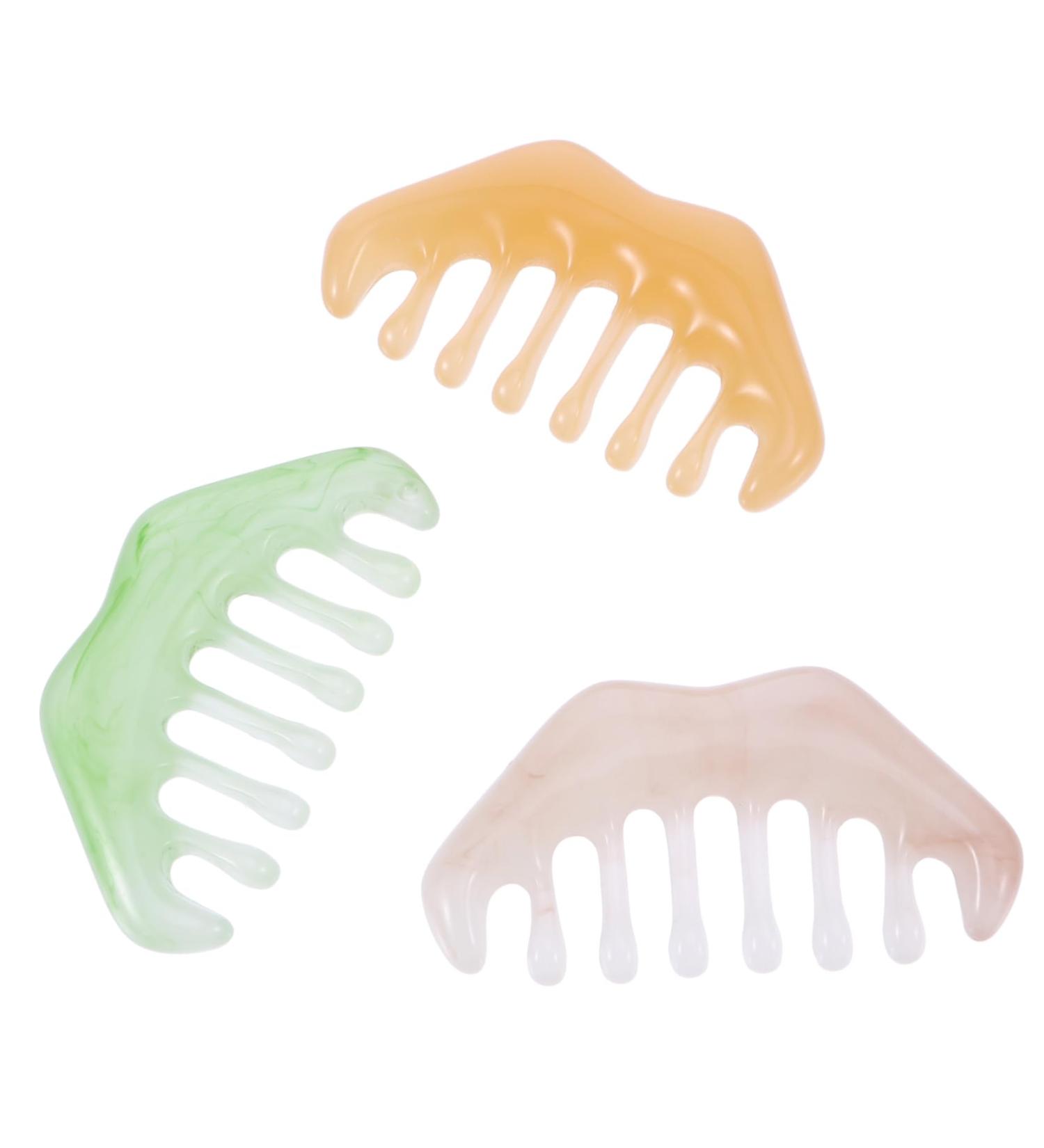 Plafope 3-Piece Massage Comb Set | Gua Sha Schabassage Tool for Scalp & Hair Health - Shop Internationally! - Buy Online on GoSupps.com