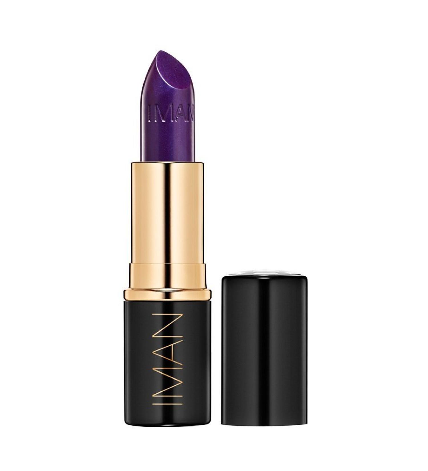 IMAN Cosmetics Moisturizing Lipstick Purple Taboo 0.13 Ounce