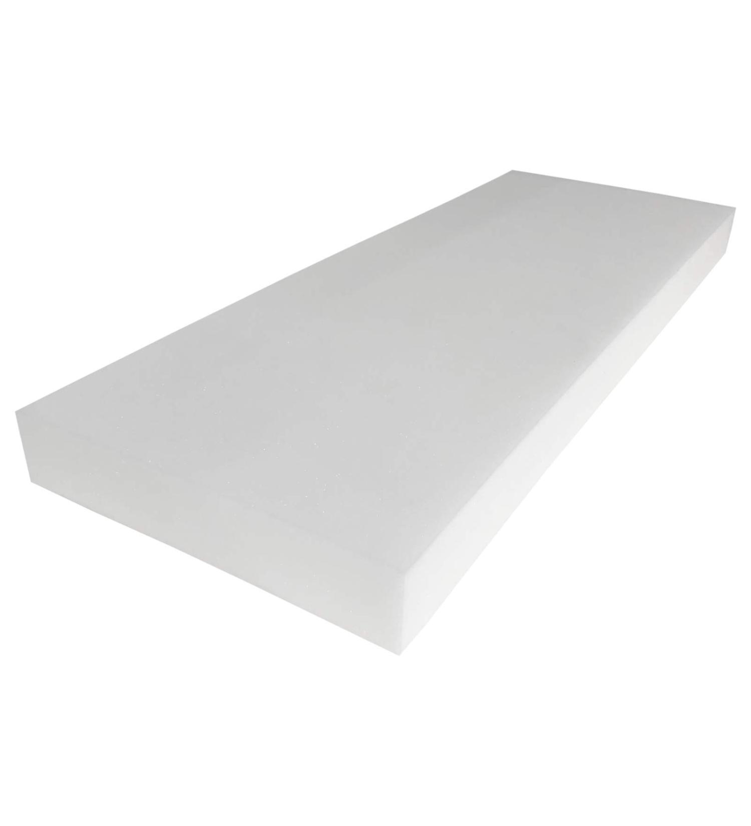 2x24x72 High Density Upholstery Foam Padding - Custom Pillow, Chair, Couch Cushion Replacement - Craft Supplies for Seat Repair - Buy Online on GoSupps.com