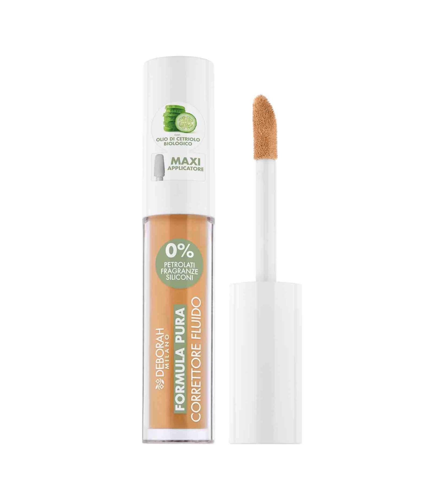  DEBORAH Deborah Milano - Pure Formula Liquid Concealer 03 Sand Antioxidant and Anti-Wrinkle Effect Reduces Dark Circles Puffiness and Blemishes Gives Soothing and Luminous Skin 5.7 g - Buy Online on GoSupps.com