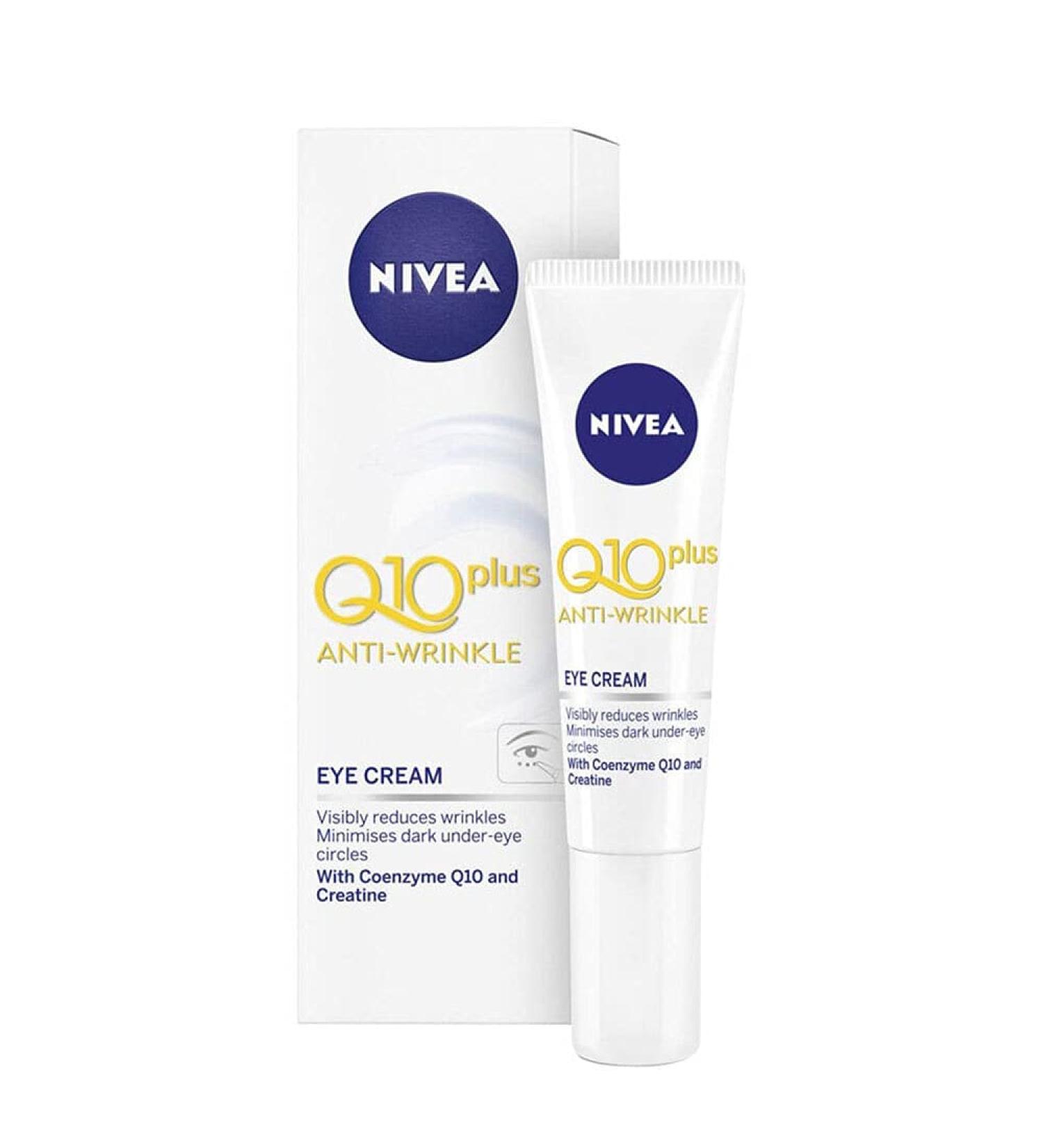 Nivea Q10 Plus Anti-Wrinkle Eye Cream 15 ml - Buy Online on GoSupps.com