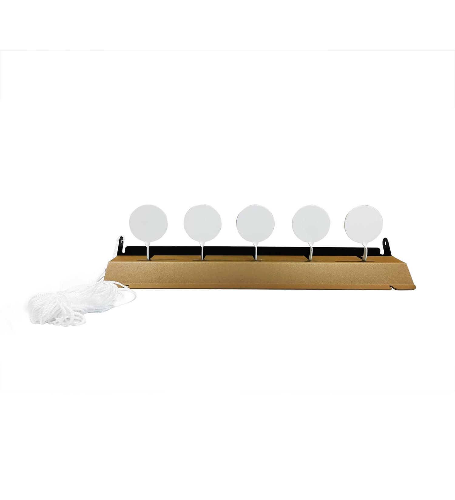 Atflbox Resetting Metal Shooting Target Stand for Pistol Airsoft Training and BB Guns Practice  Suitable for Outdoor and Indoor(Rectangle) Rectangle5 - Buy Online on GoSupps.com