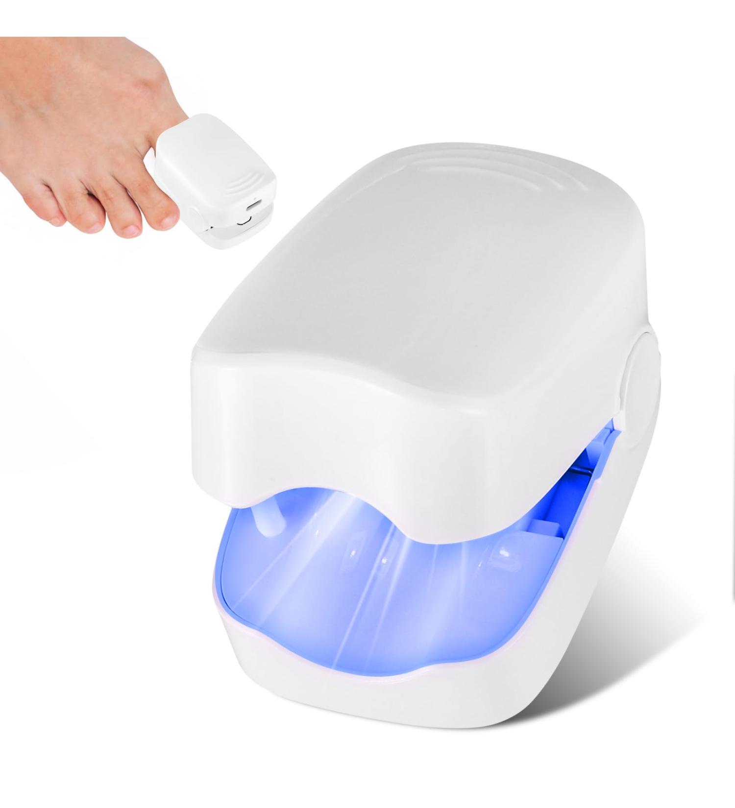 Neulriscn Anti Fungal Nail Treatment Device Nail Fungus Laser Treatment Device for Toenails & Fingernails 7 Mins Per Day 910nm Infrared Light 460nm Blue Light for Nails Onychomycosis Use at Home - Buy Online on GoSupps.com