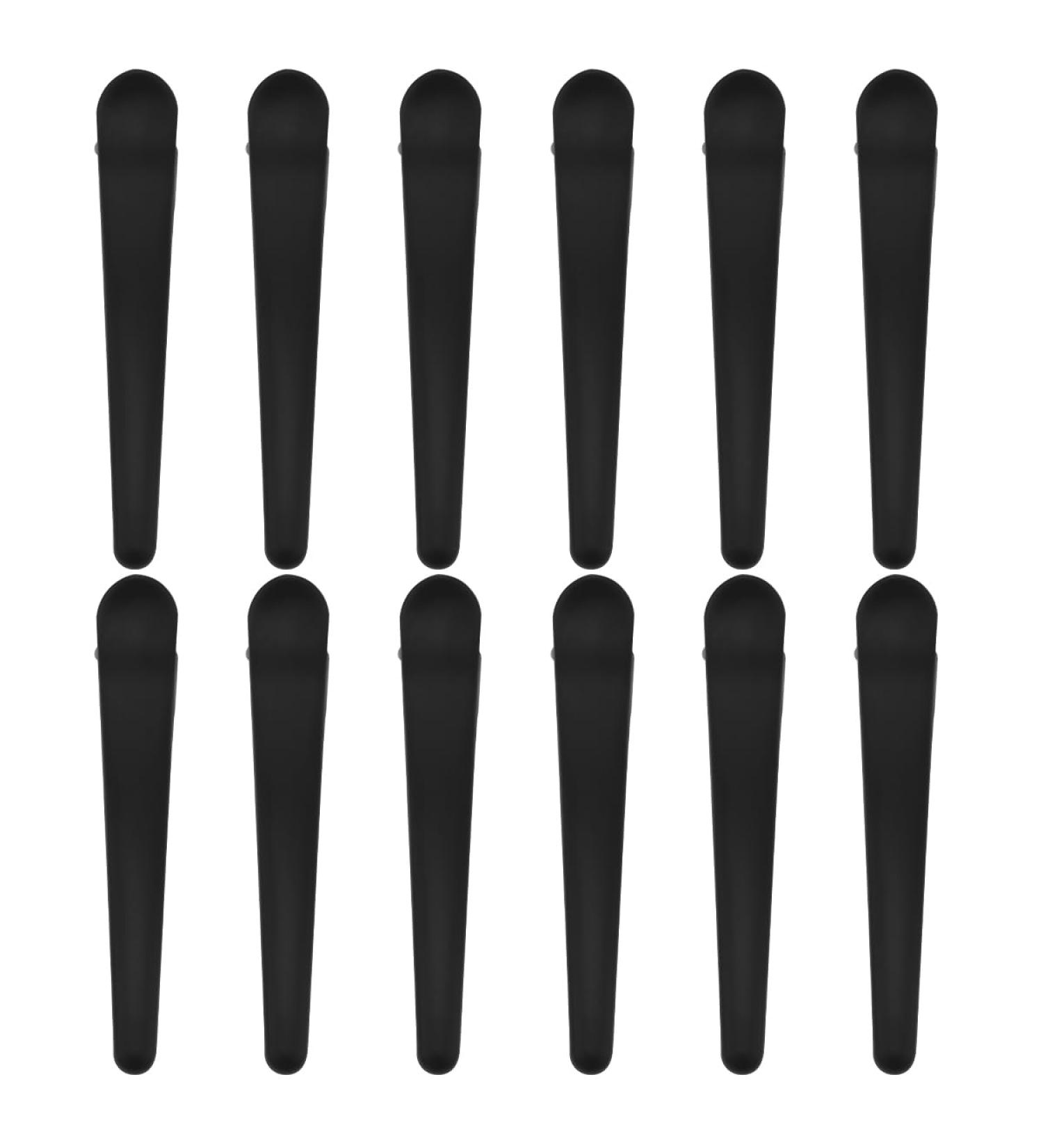 12-Hour Ducking Beak Clips | Slipproof Alligator Hair Clips for Secure Hold | Durable Plastic Ponytail Hair Clamps - Buy Online on GoSupps.com