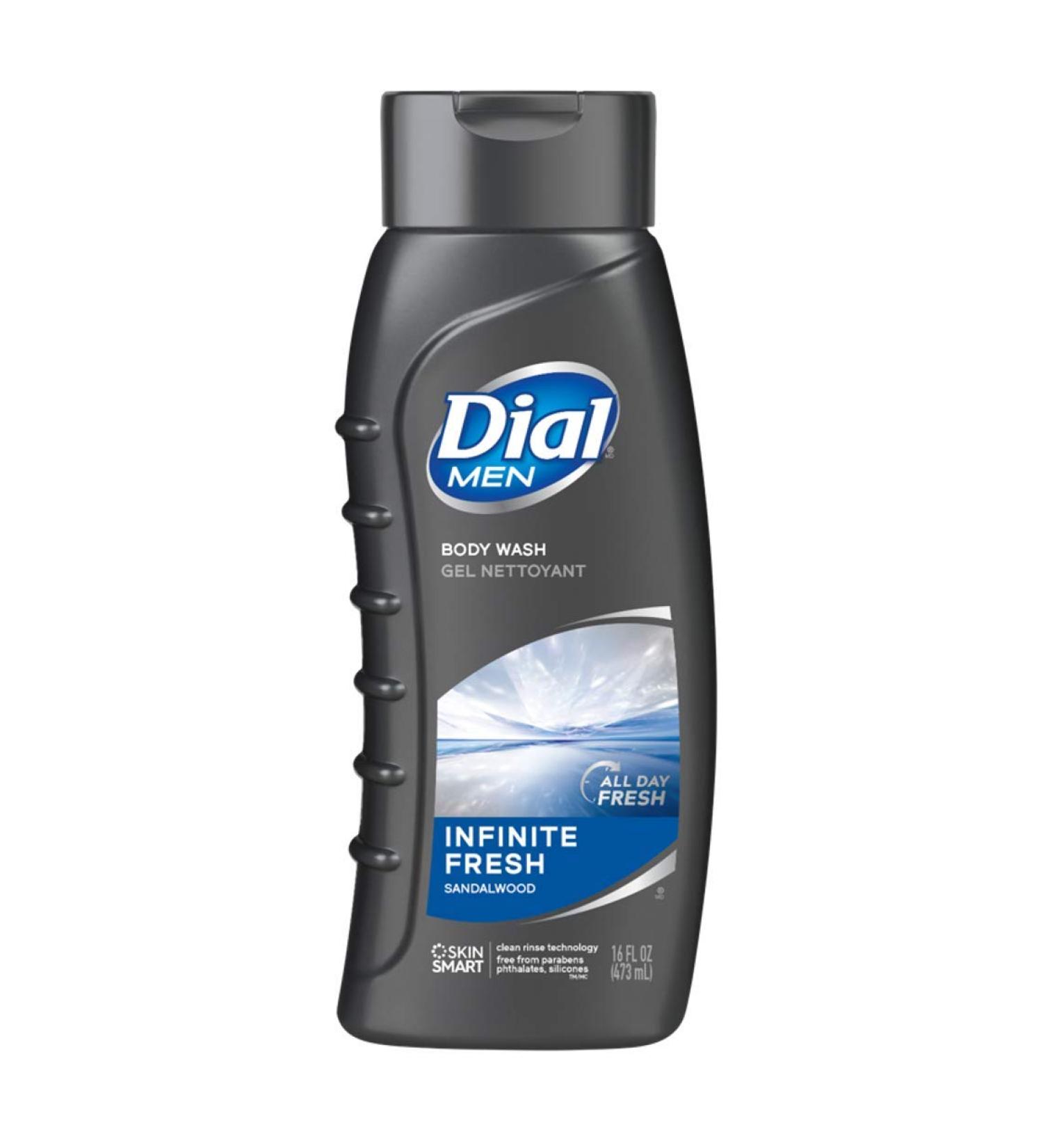 Dial Men Body Wash Infinite Fresh - 16 Ounce | Buy Internationally Online - Buy Online on GoSupps.com