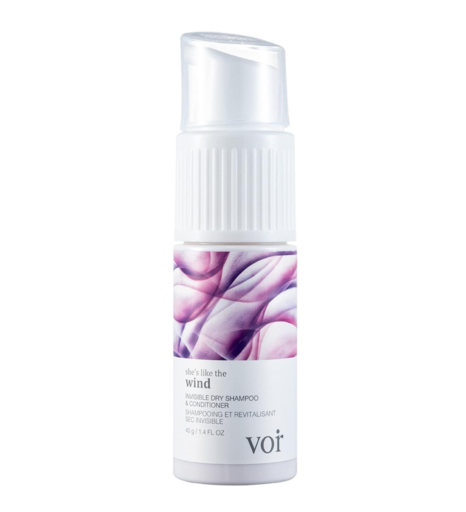 Voir Haircare She's Like The Wind Invisible Dry Shampoo & Conditioner 40g - Travel Size Luxury Hair Care for All Hair Types - Buy Online on GoSupps.com