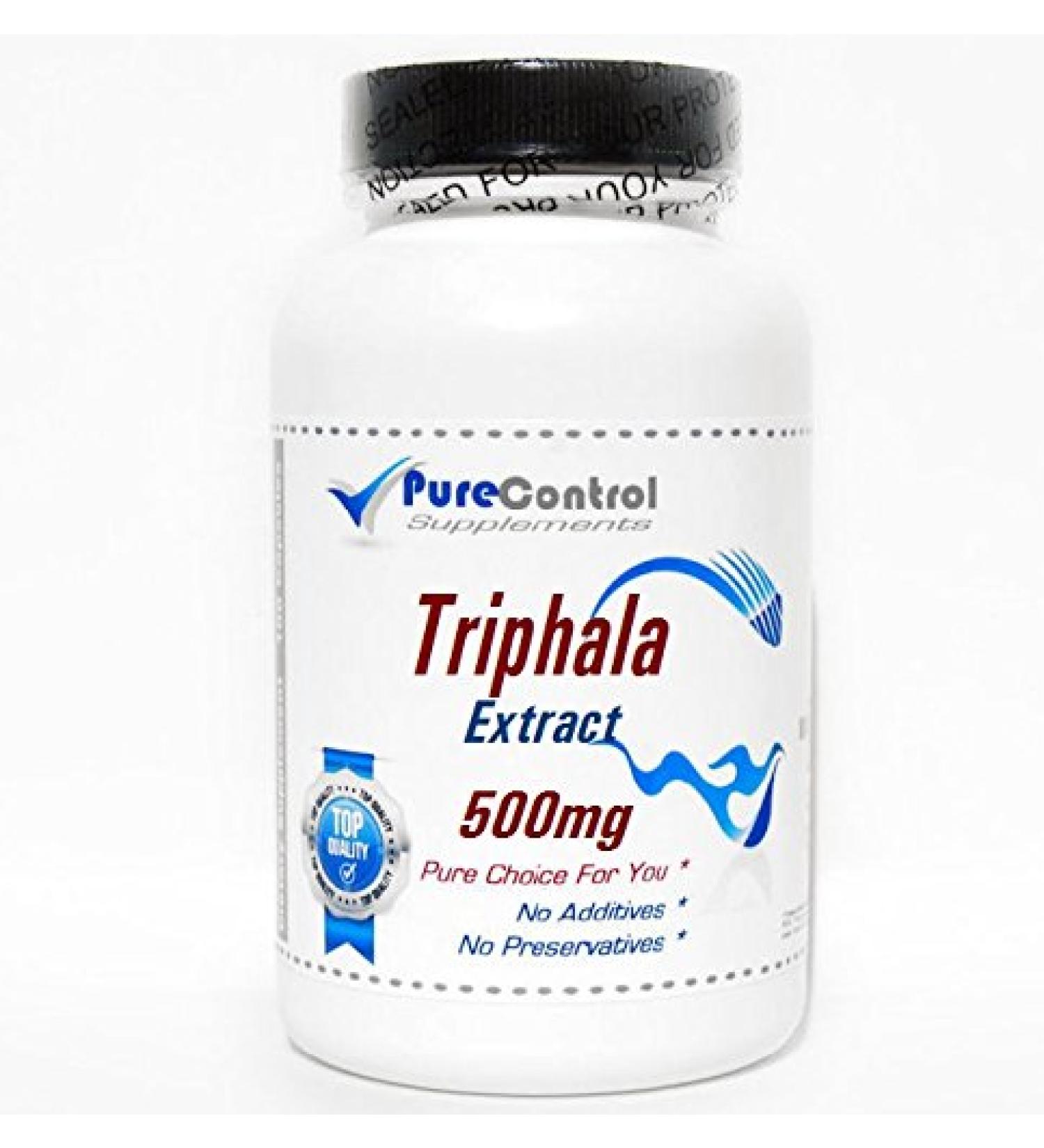 Triphala Extract 500mg // 180 Capsules // Pure // by PureControl Supplements