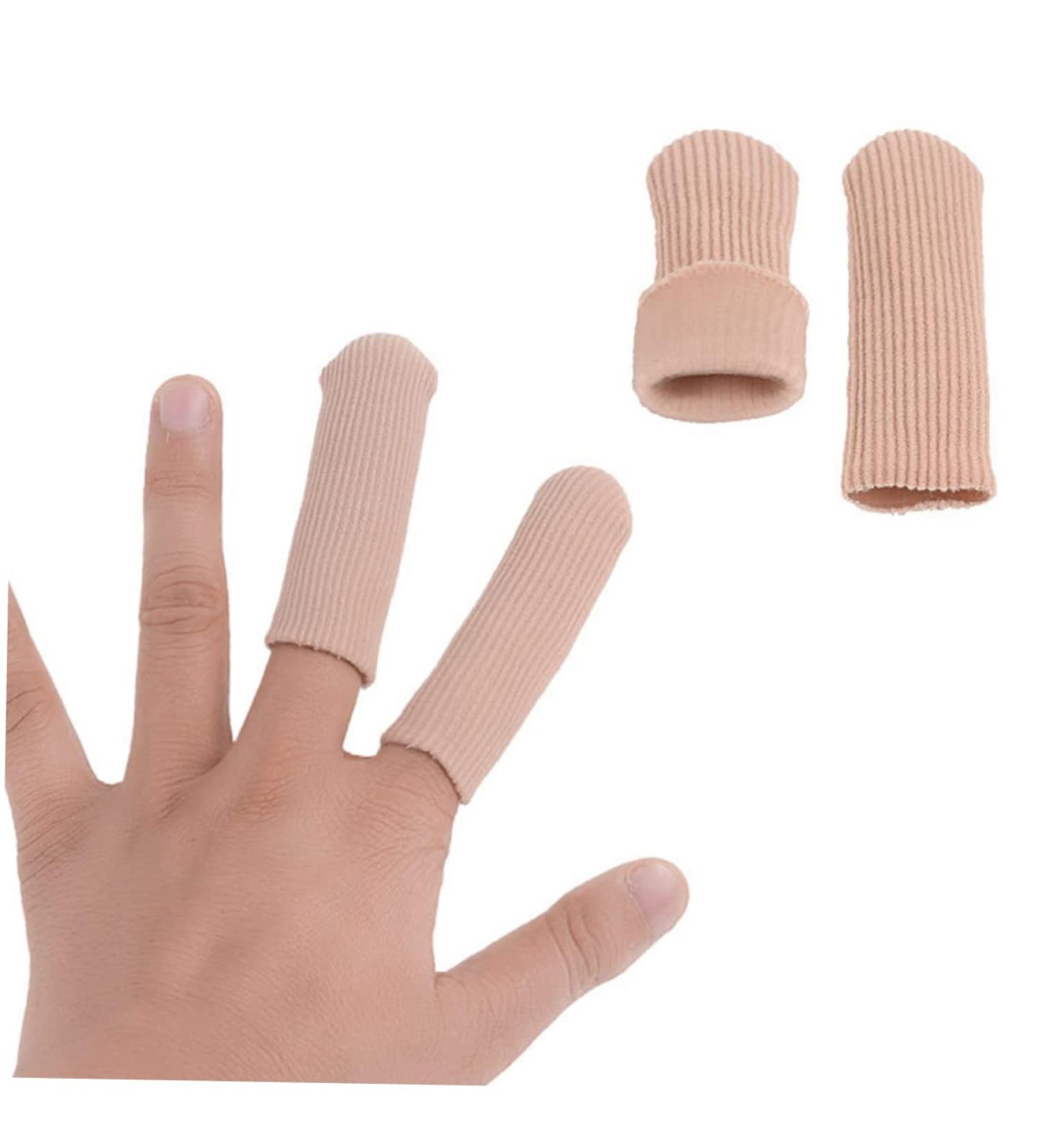 GLSTOY 4pcs Thumb Protector Hammer Toe Cover Sleeves - Gel Toe Cover for Toe Protection and Blister Wrap - Toe Protector Case - Buy Online on GoSupps.com