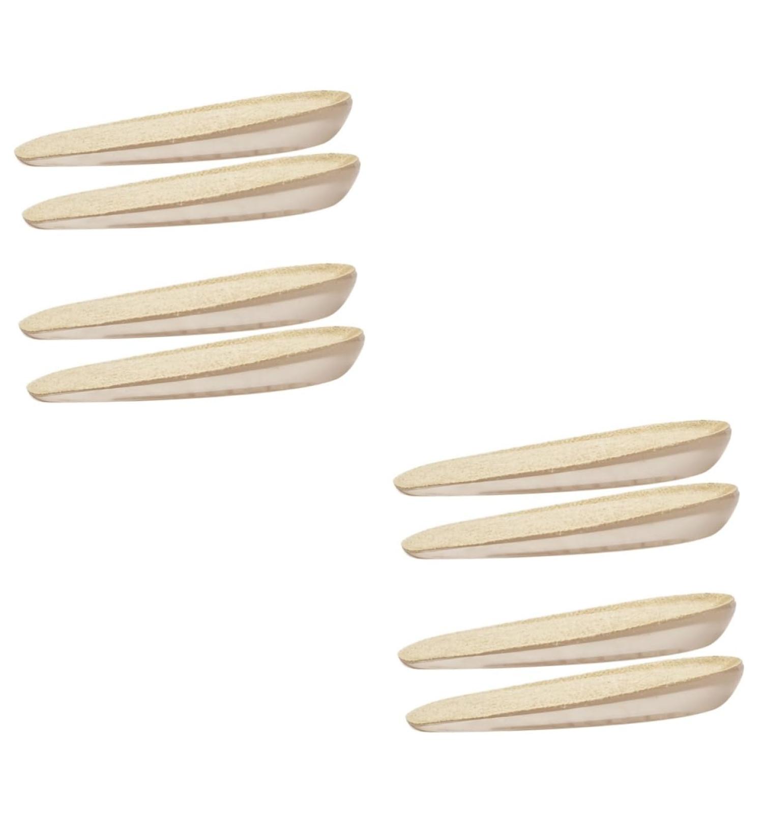 Mobestech 4 Pairs Orthotic Insoles for Achilles Tendonitis | Height Boosting Shoe Lift Inserts for Women | Gel Floor Mat Support - Buy Online on GoSupps.com