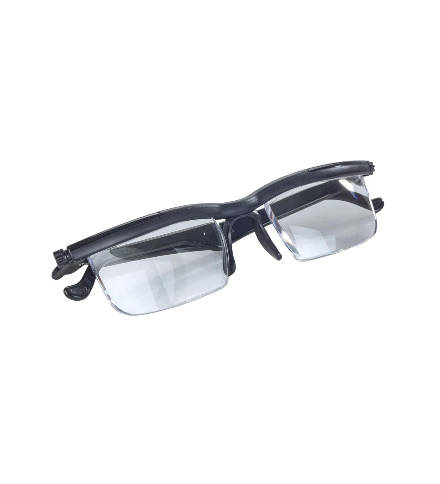Maximex Seeplus Zoom Reading Glasses Black - Adjustable +0.5 to +4 dpt 2.8x Magnification Perfect for International Shipping - Buy Online on GoSupps.com