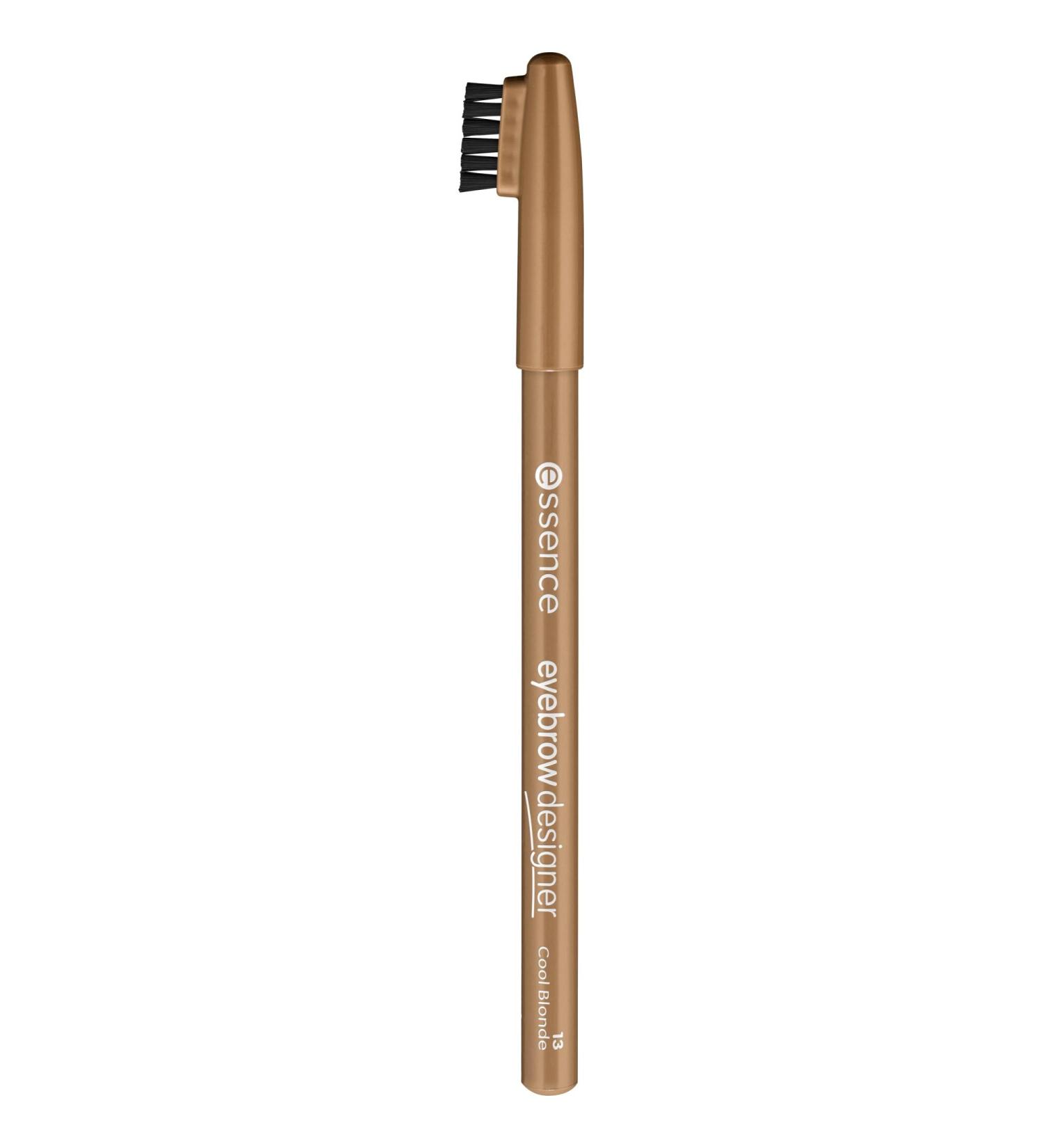 Essence Cosmetics Eyebrow Designer Pencil No. 13 Cool Blonde - Natural Vegan Eyebrow Makeup Microplastics Free - 1g - Buy Online on GoSupps.com