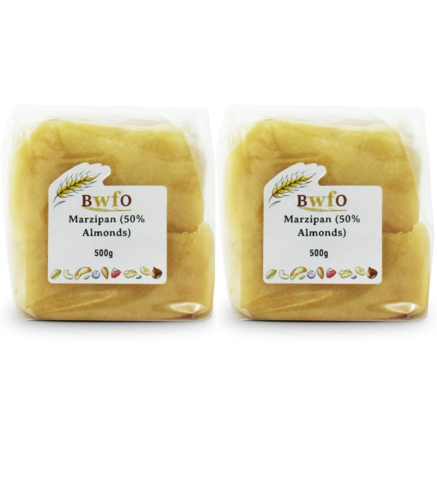 Marzipan (50% Almonds) 1kg (BWFO)