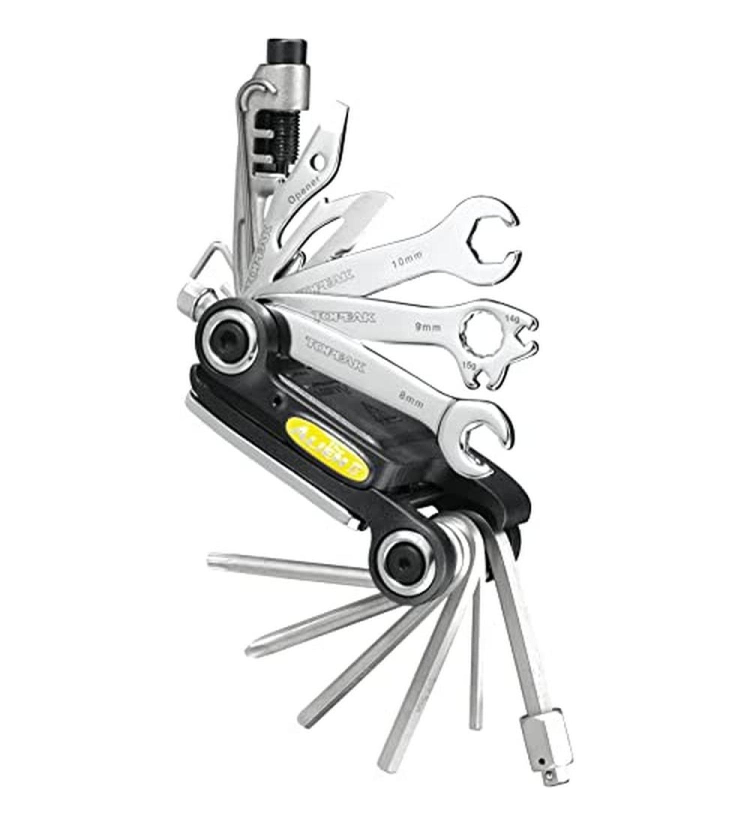 Topeak Alien II Multi Tool - Compact and Versatile 8.6 x 4.3 x 4.1 cm Size - Buy Online on GoSupps.com
