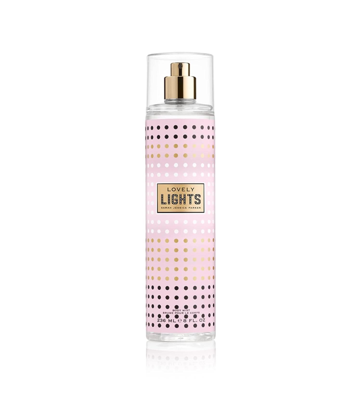 SJP Lovely Lights Body Mist For Women - Alluring Upbeat Fragrance Inspired By New York City - Blend Of Floral Woody And Musky Notes - Honeysuckle Gardenia Amber And Sandalwood - 8 Oz - Buy Online on GoSupps.com