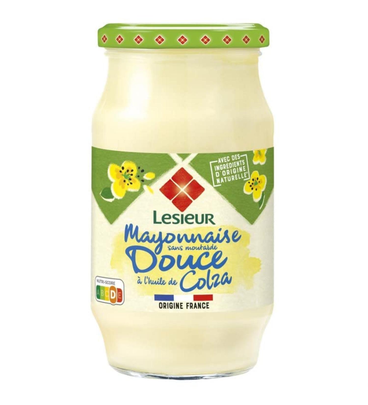 LESIEUR - Fine and Sweet Mayonnaise 475 g - Pack of 4 - Buy Online on GoSupps.com