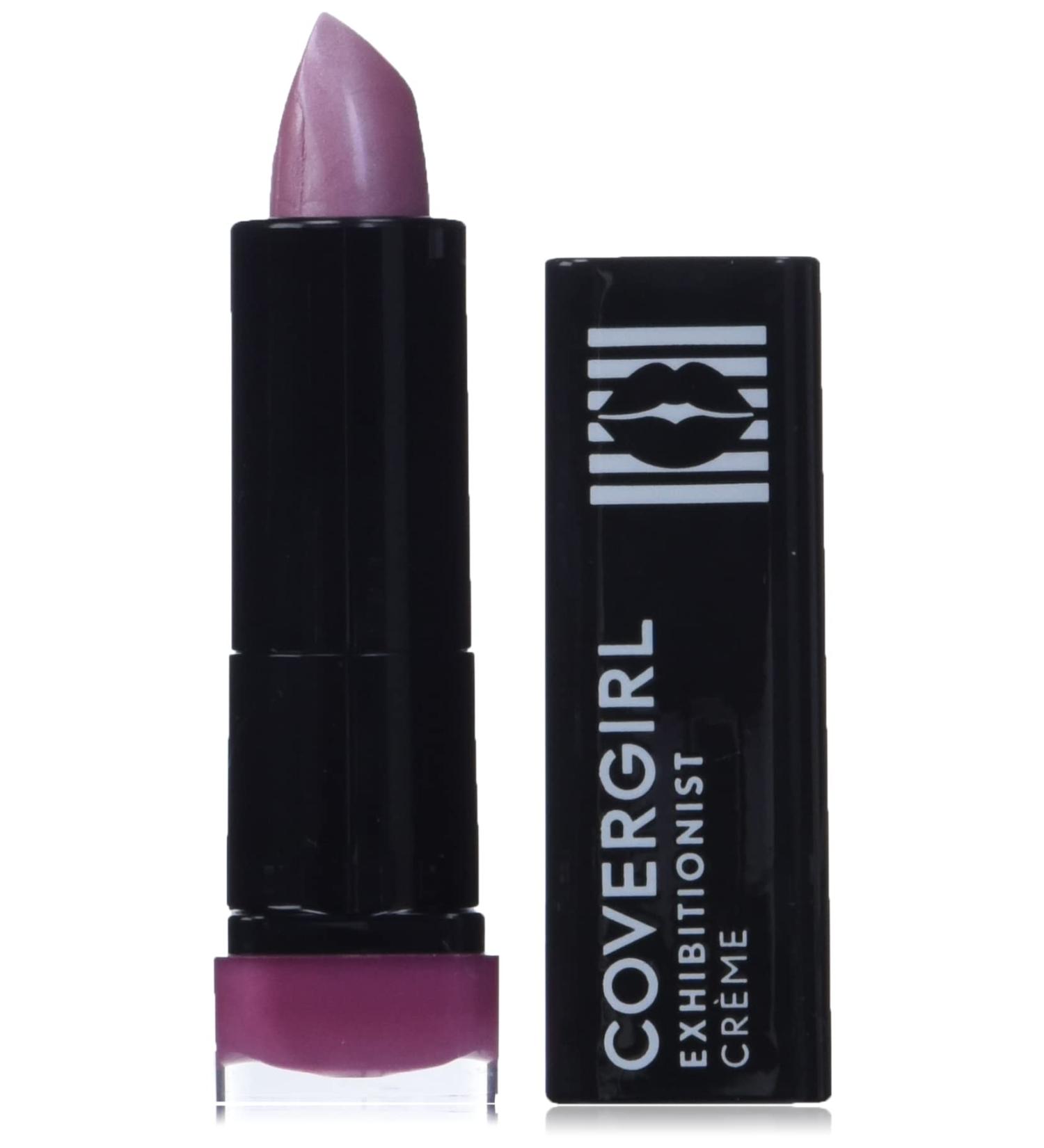 COVERGIRL Exhibitionist Lipstick Cream Verve Violet 370 - 0.123 oz Tube - Buy Online on GoSupps.com