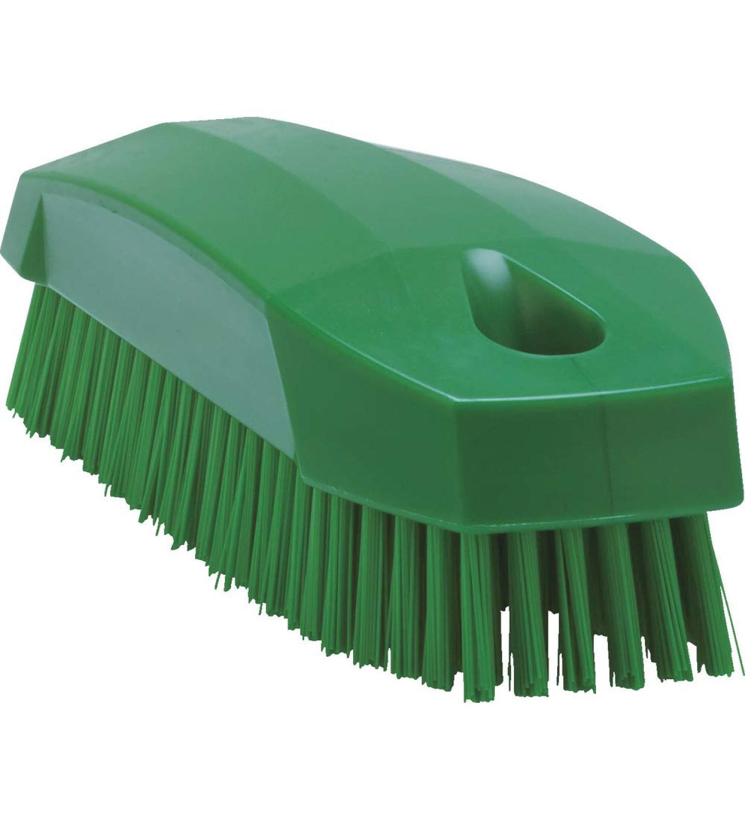 Vikan 6440 Green Nail Brush - Durable Polyester Cleaning Tool for Professional Use | Fast International Shipping - Buy Online on GoSupps.com