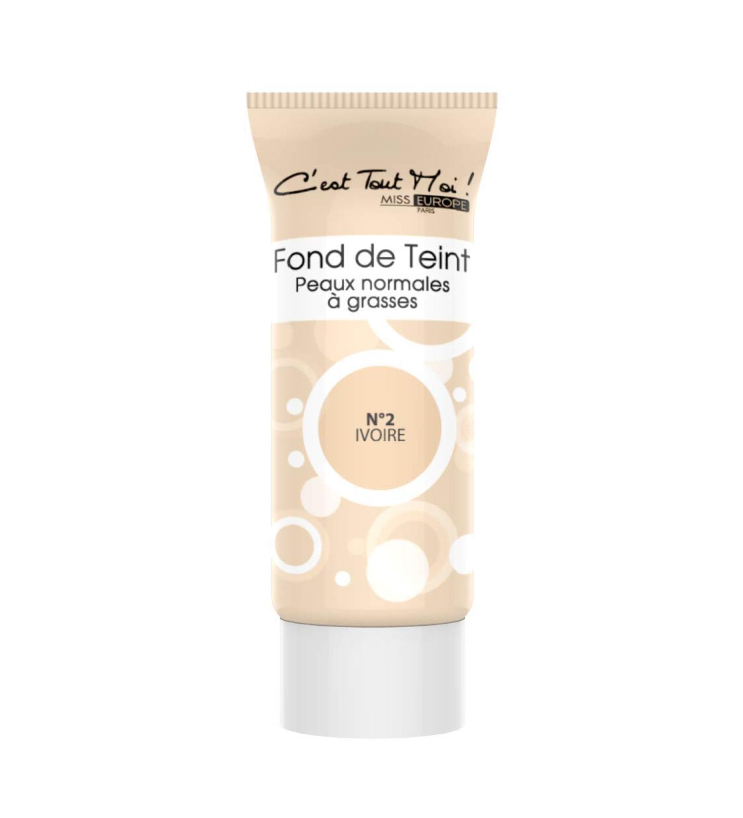 Foundation for Normal to Oily Skin No. 2 Ivory