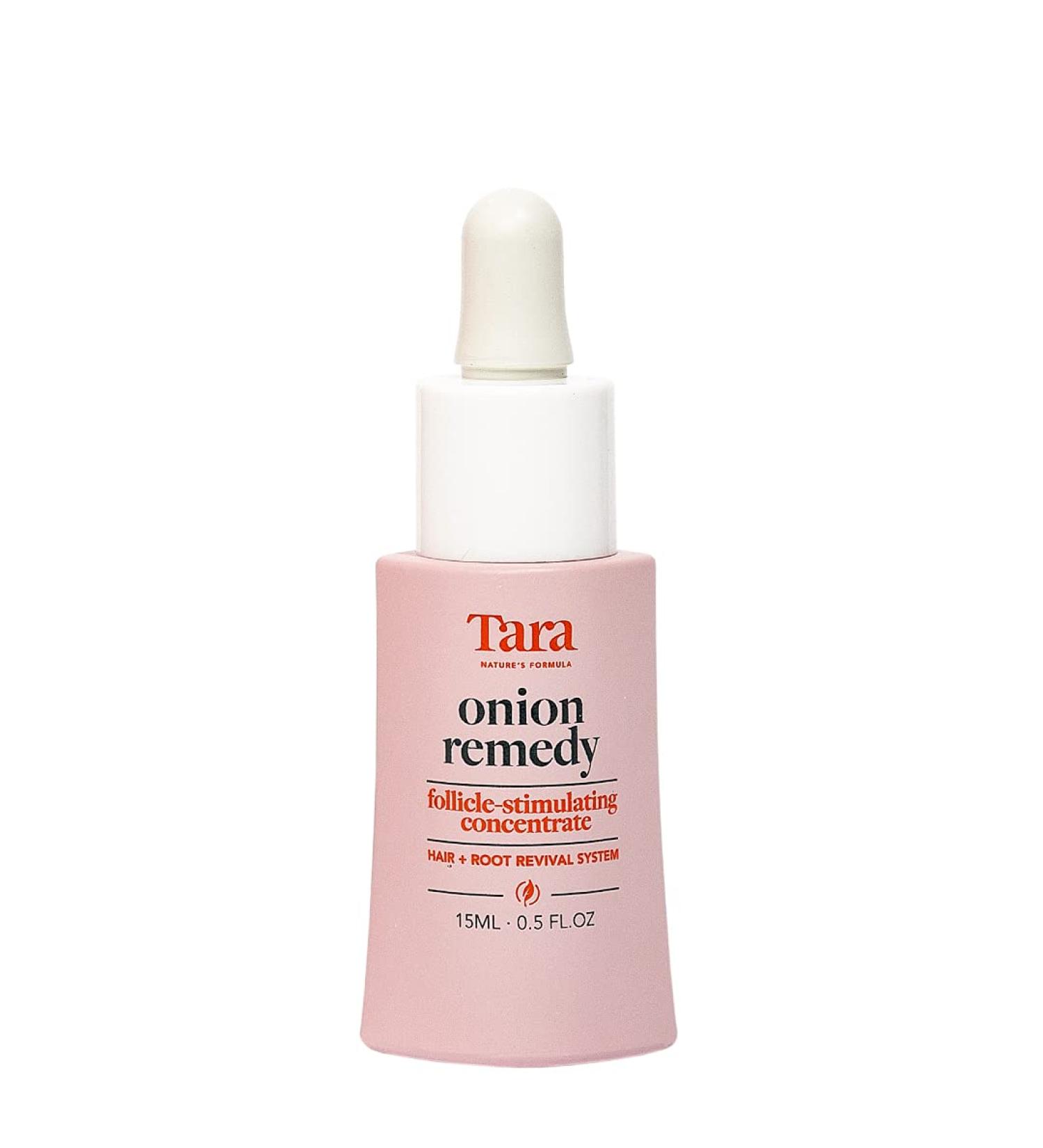 Tara - Onion Remedy Strengthening Concentrate - Clean Formulas - Free of Sulfates Parabens Mineral Oil - Cruelty Free - Vegan - Buy Online on GoSupps.com