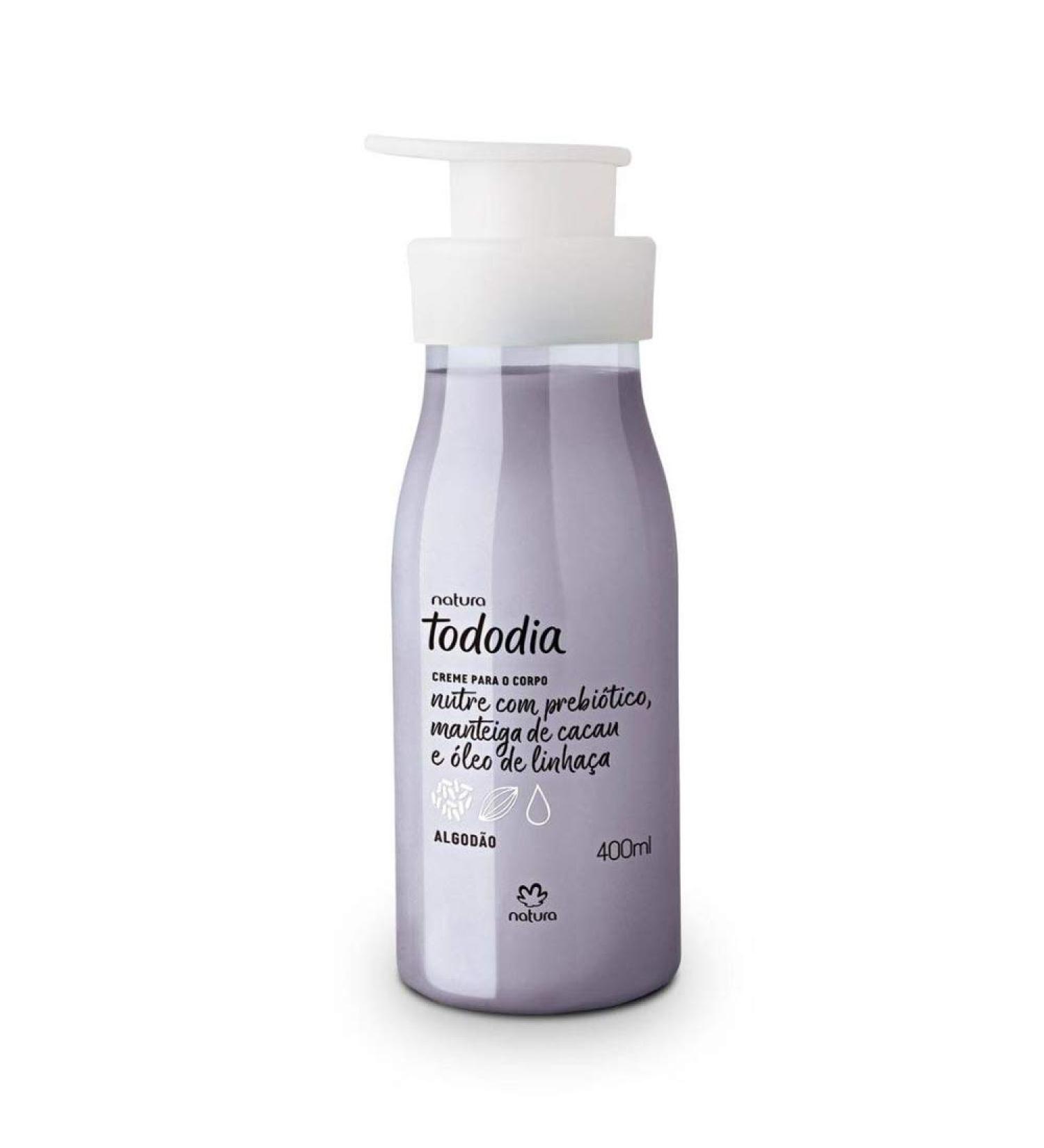 Natura - Linha Todo Dia (Algodao) - Creme Hidratante Nutritivo para o Corpo 400 Ml - (Natura - Every Day (Cotton) Collection - Body Moisturizing Cream 13.52 Fl Oz)