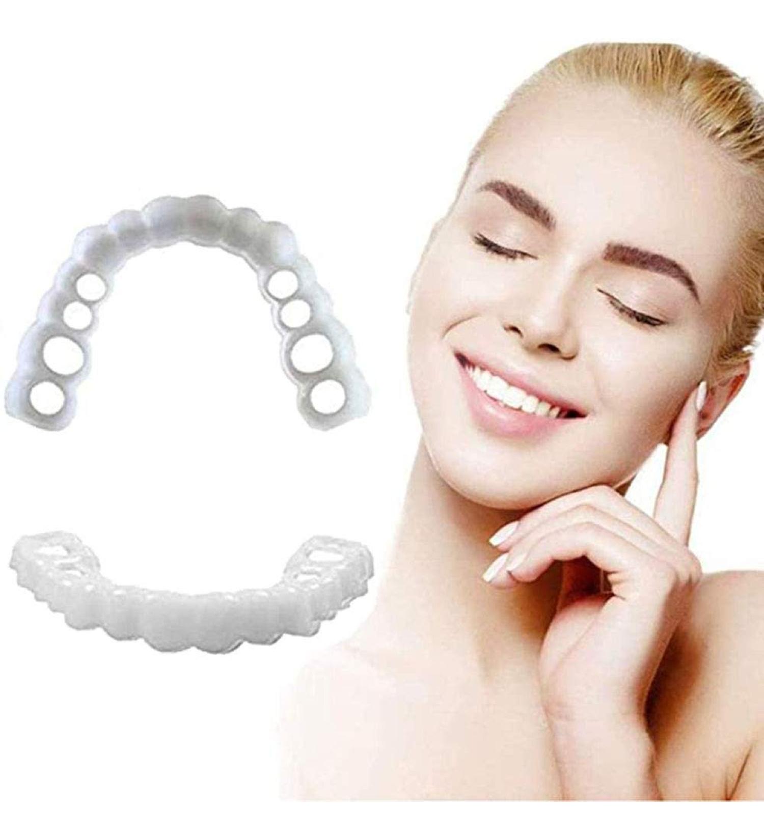 Instant Smile with Snap-On Provisional Prostheses | Cosmetic Teeth Veneers for Imperfect Teeth - Buy Online on GoSupps.com