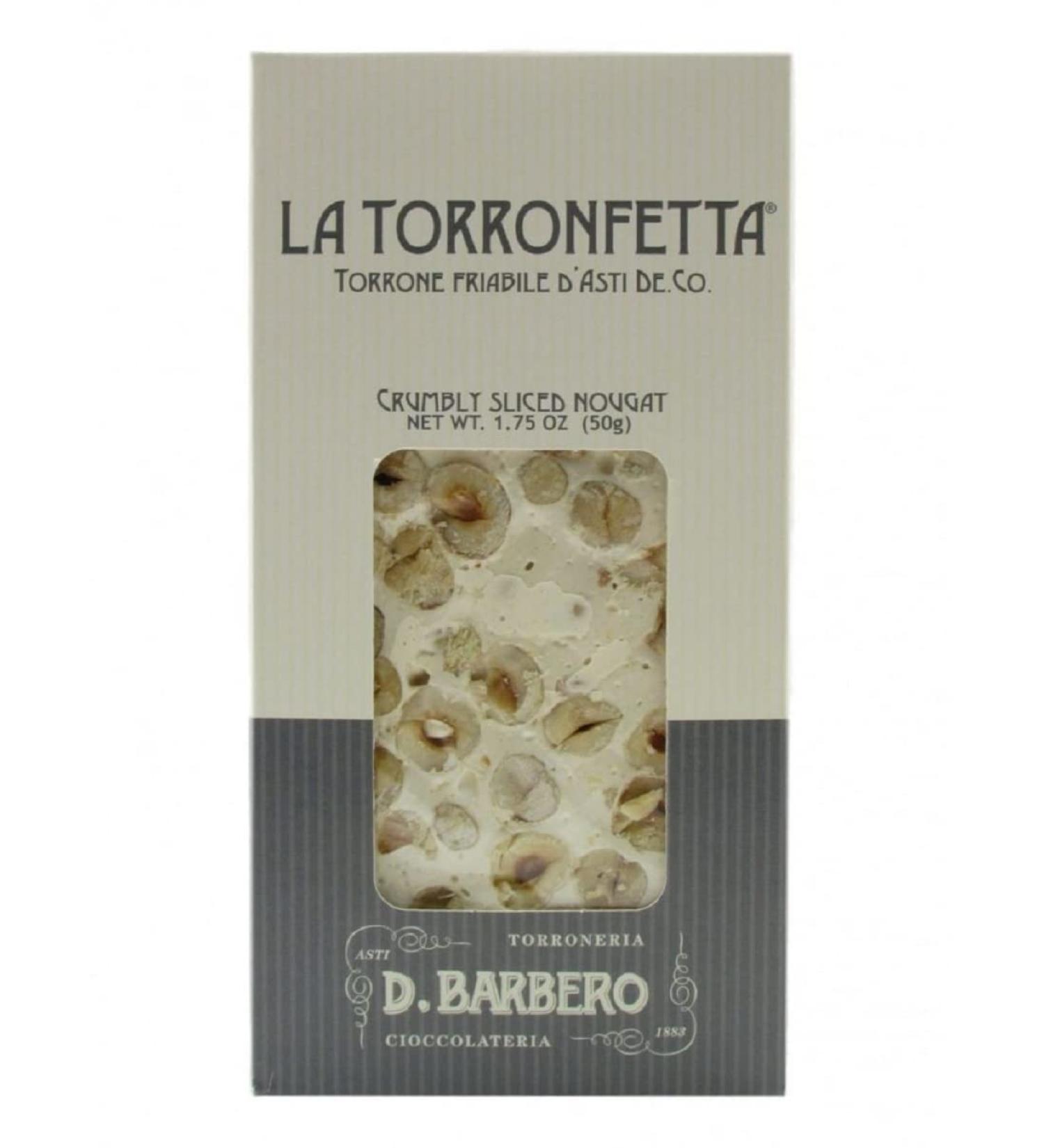 Davide Barbero La Torronfetta Barber with Walnut 50 g
