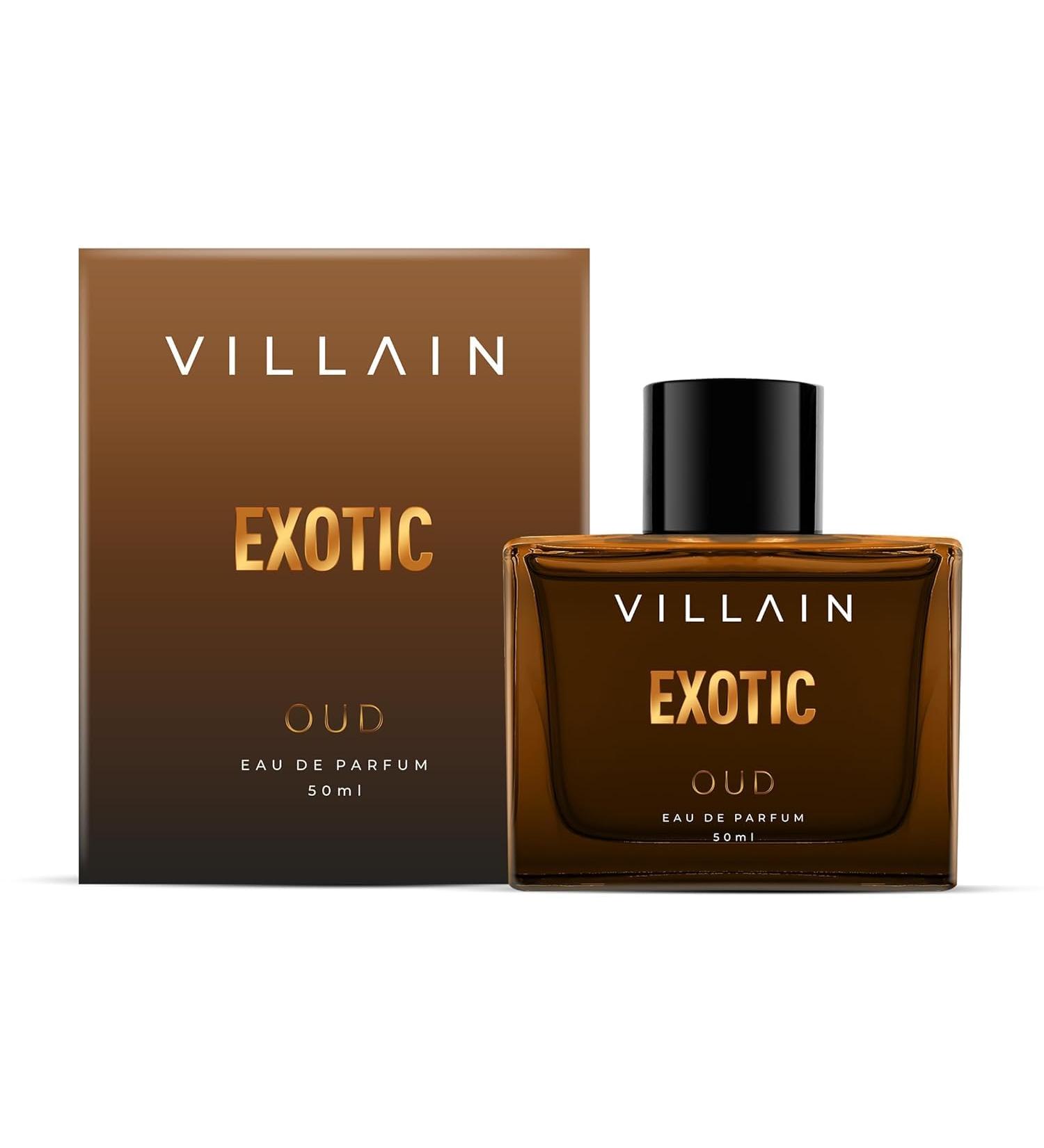 Villain Exotic Oud Luxury Eau de Parfum | Long Lasting Oriental Fragrance - 50ml - Buy Online on GoSupps.com