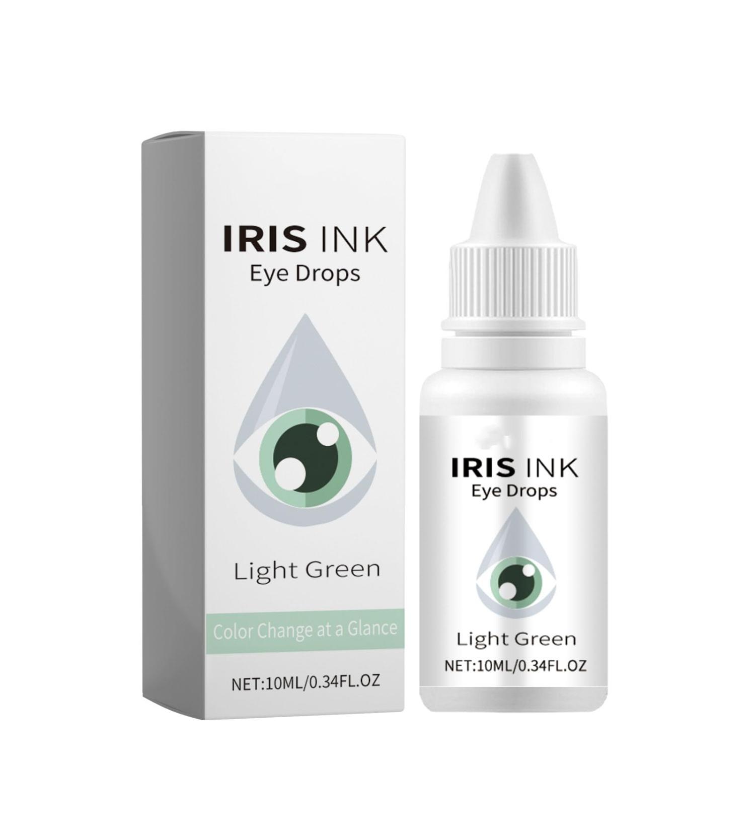 Fancy Drops Eye Color Changer | Irisink Pro Eye Drops | Change Your Eye Color to Light Green | International Shipping Available - Buy Online on GoSupps.com