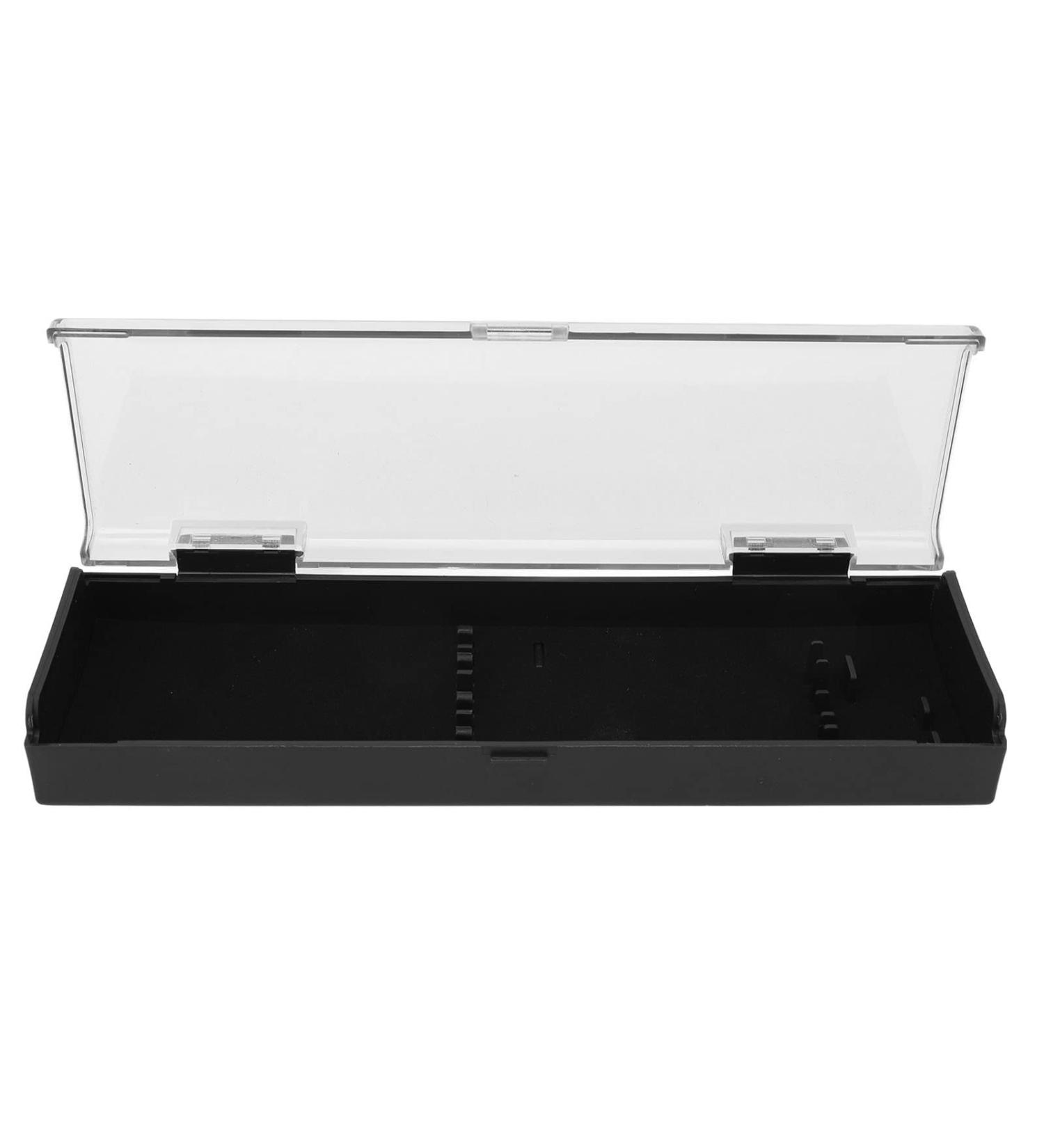 EVTScan Black Eyelash Tweezers Storage Box - Portable Travel Case for Professional Use - Buy Online on GoSupps.com