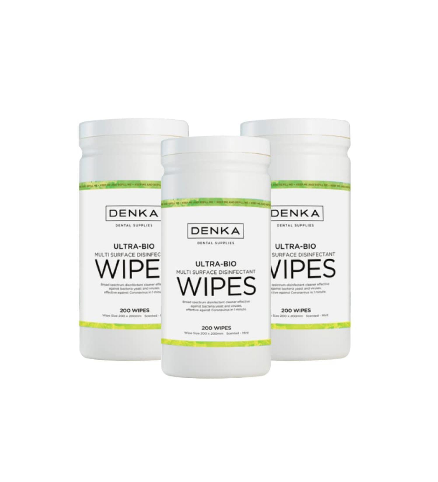 Alcohol Free Disinfectant Wipes Cleaning Wipes Antibacterial Wipes - 3 Tub Multi Pack - Citrus Fragrance - 600 Wipes Total