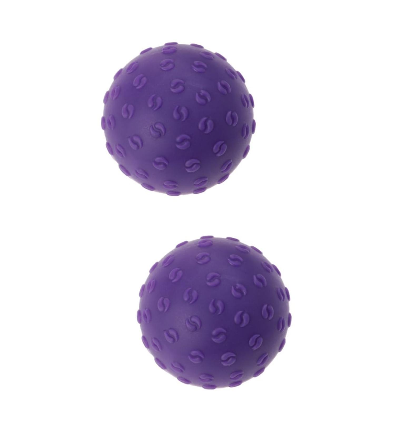 Magiclulu 2st Balance Ball - Fitness Yoga Massage & Stability Exercise Ball - Purple Gymnastics Tai-Chi Ball for Optimal Health - Buy Online on GoSupps.com