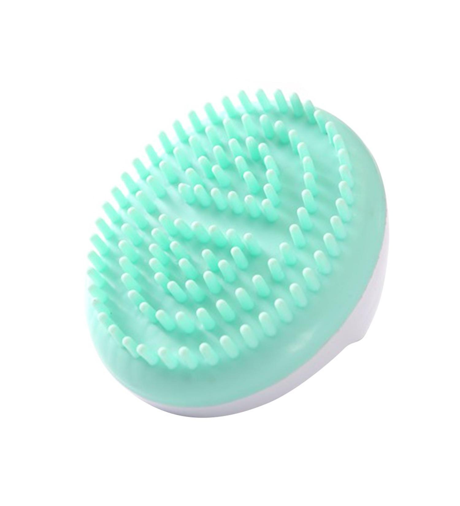 Massager Brush - Green Bath Brush for Relaxation & Skin Care | Reduce Stress & Enhance Circulation - Buy Online on GoSupps.com