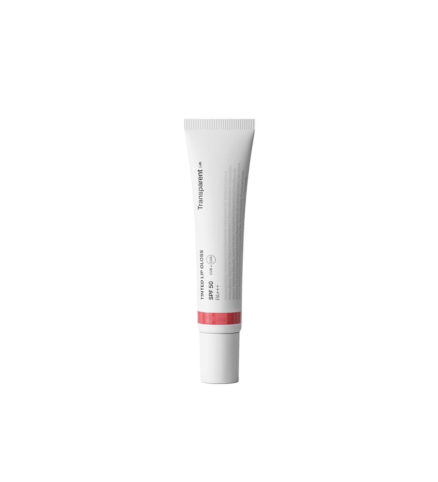 TINTED LIPGLOSS ROSE - Tinted moisturizing lip balm with SPF50 - Buy Online on GoSupps.com
