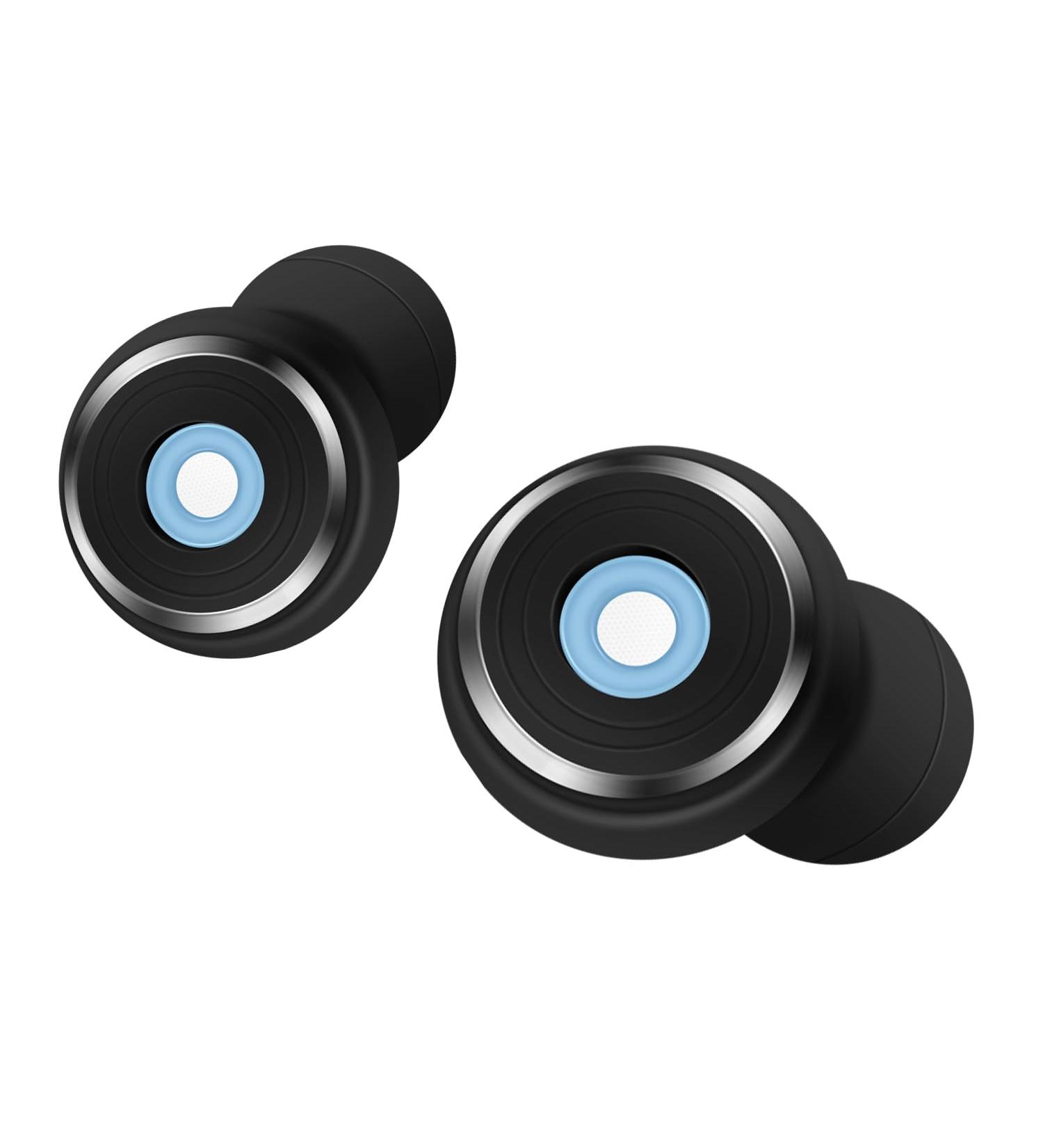 Buy Noise Cancelling Ear Plugs for Sleeping | Silicone Earplugs for Sleep Travel Concerts & Work | -33dB Ear Protection - Buy Online on GoSupps.com