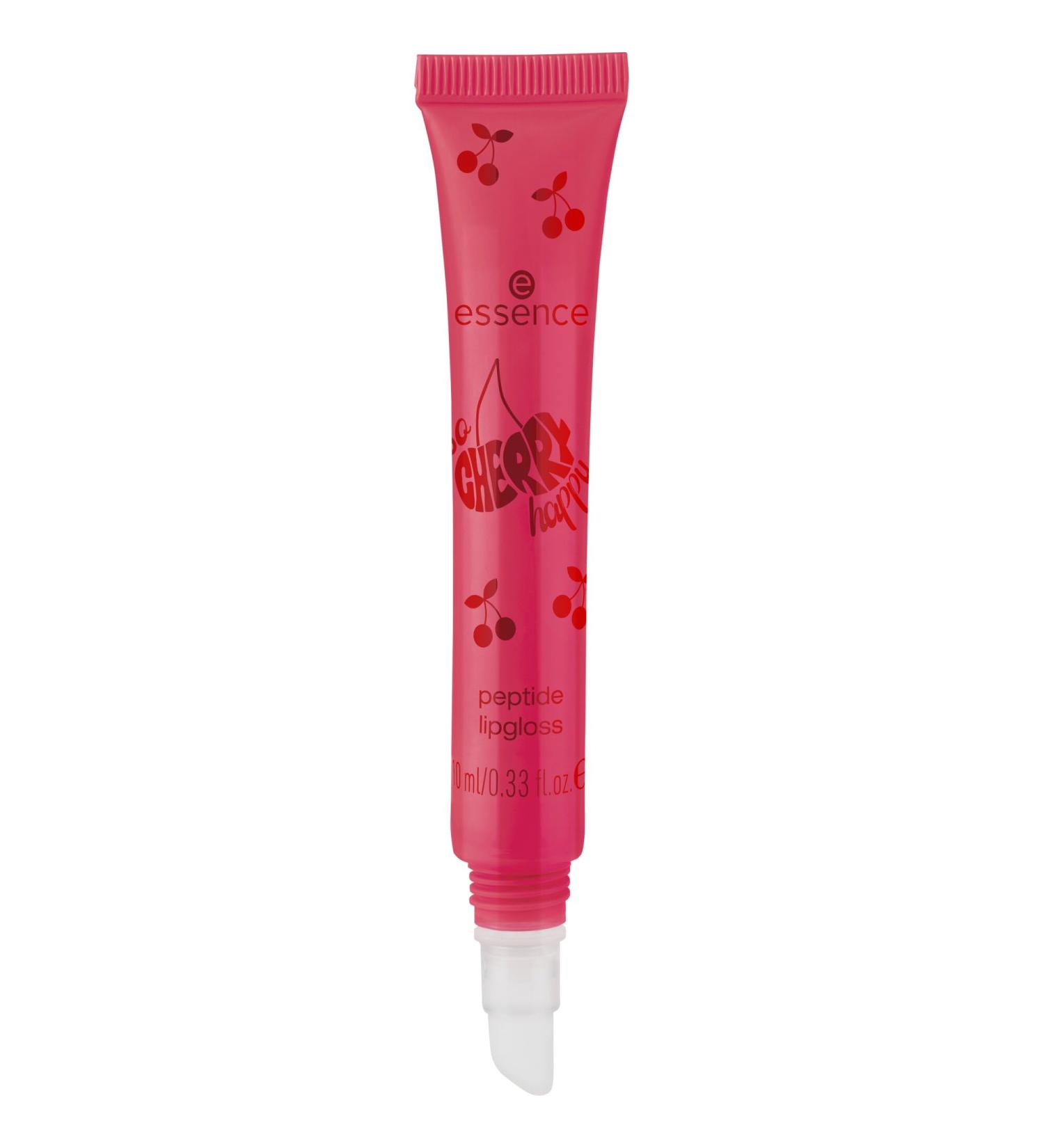 cosnova essence SO CHERRY happy peptide lip gloss moisturizing shiny dewy 10ml - Buy Online on GoSupps.com