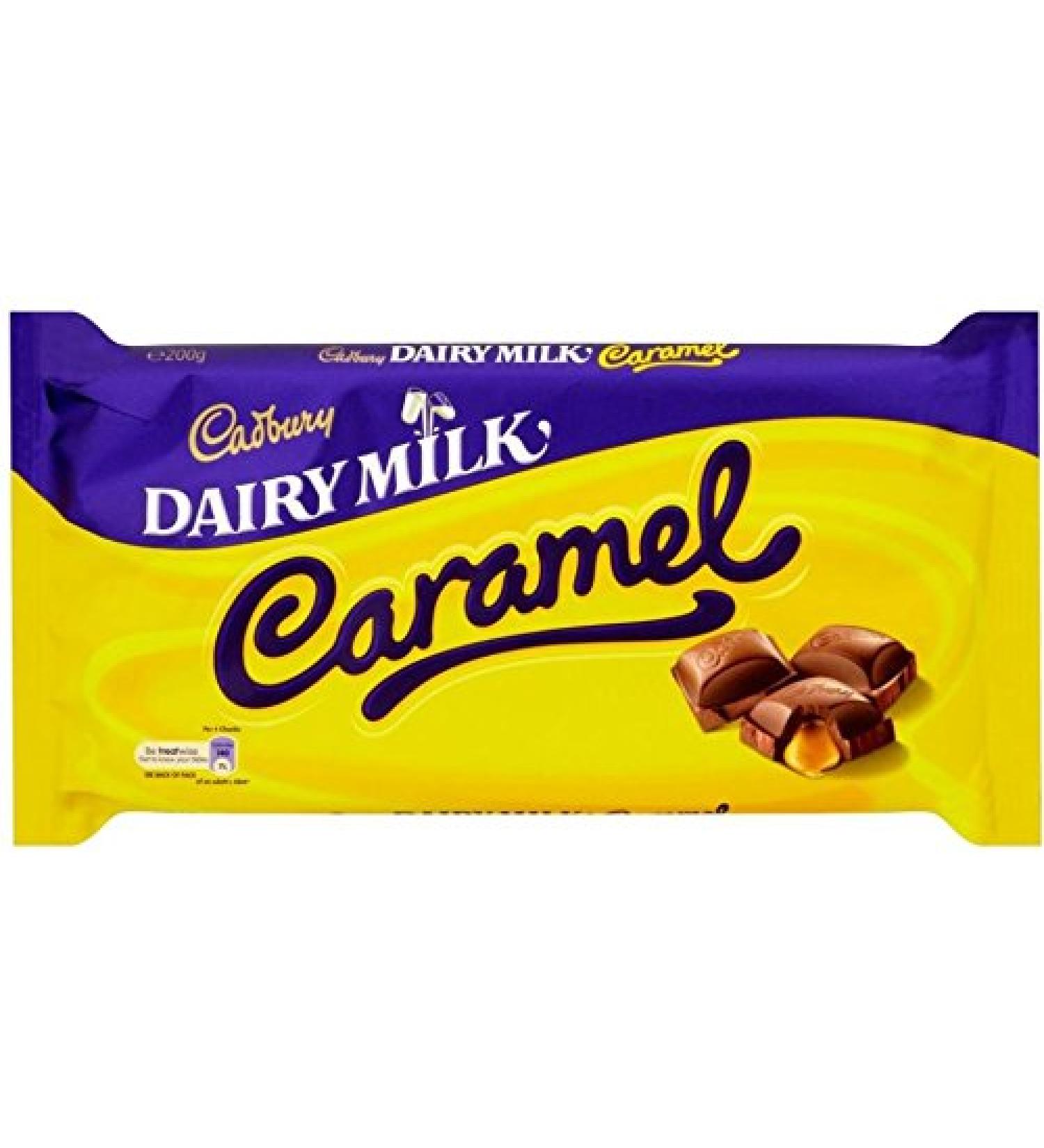 Cadbury Cadbury Dairy Milk Caramel Bar (200g) - Pack of 6