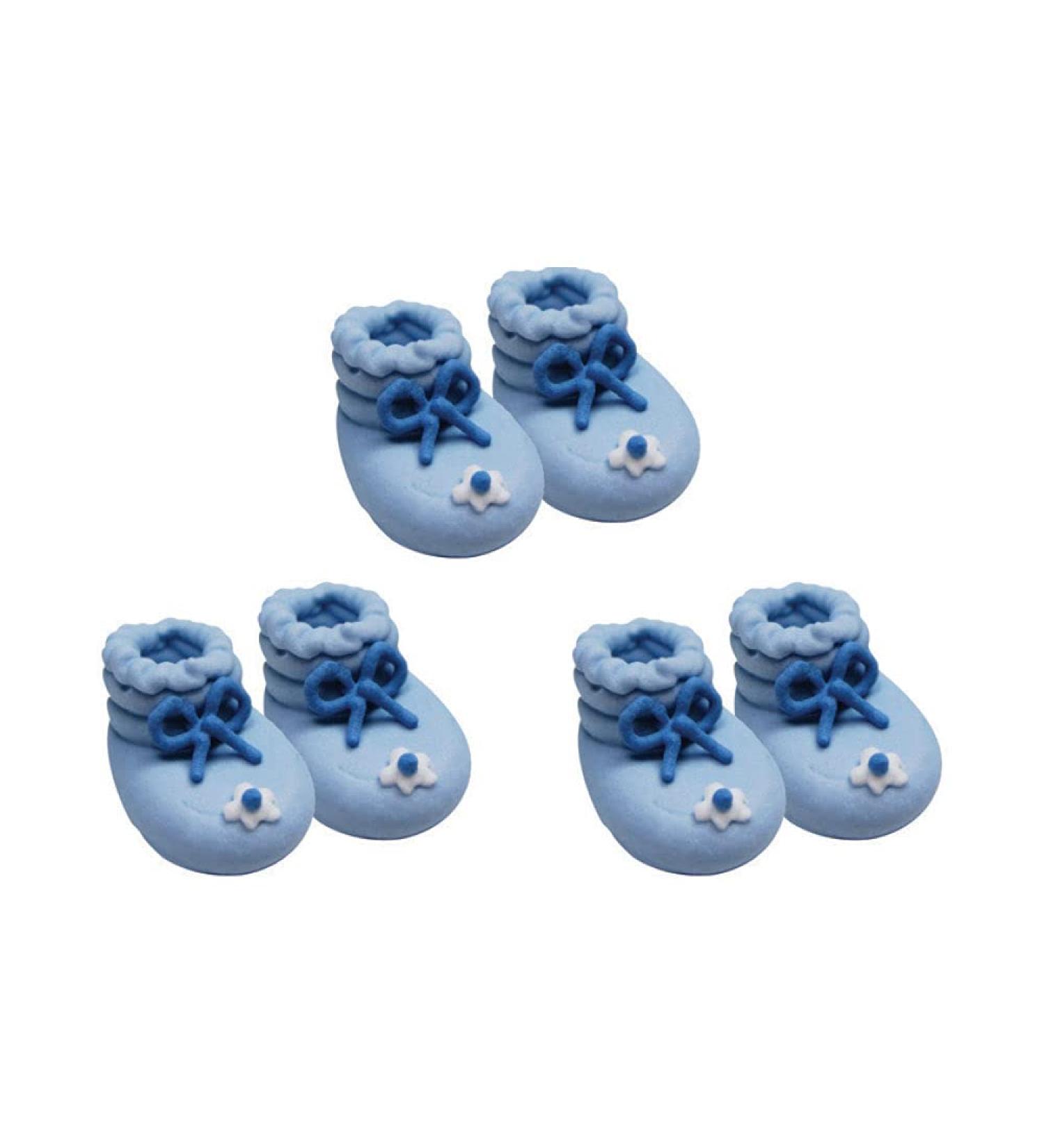 Booties Sugarcraft Toppers Blue