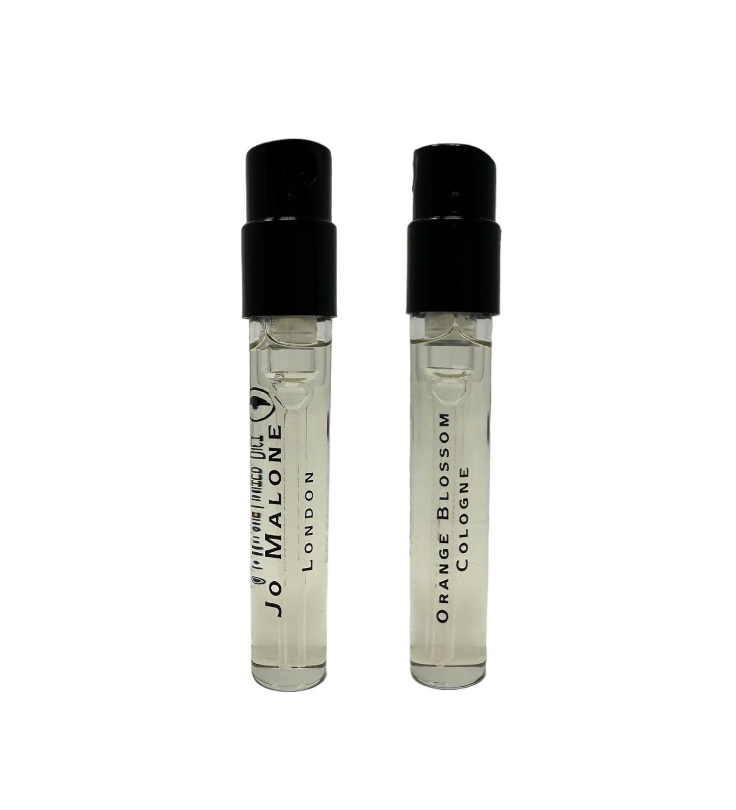 Jo Malone Set 2 London Orange Blossom Cologne Sample VIALS .05oz/ 1.5ml Floral 0.05 Fl Oz (Pack of 1)