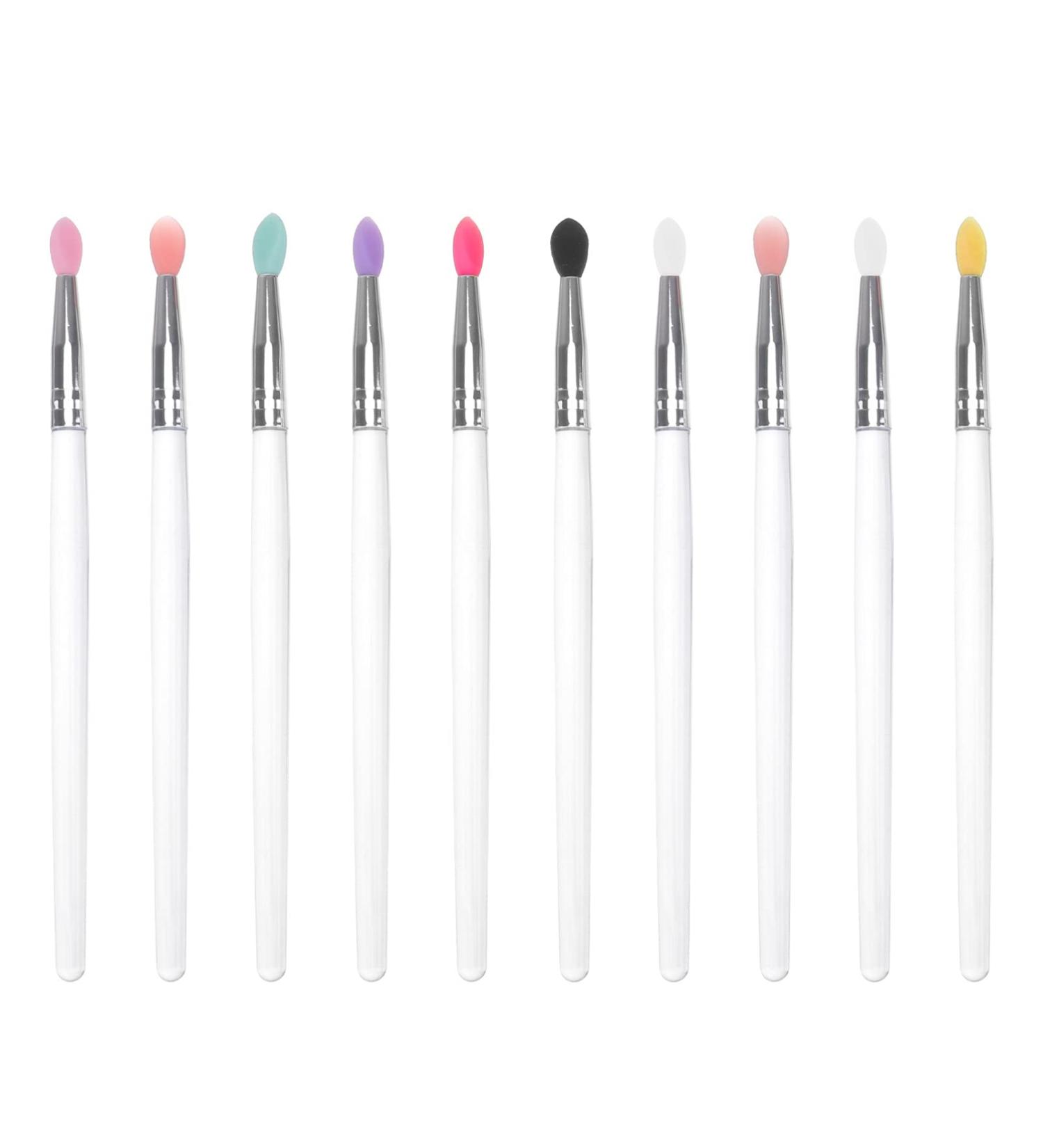 Buy Minkissy 10-piece Eyeshadow and Eyewipe Brush Set - Professional Lip & Eye Makeup Tools for Women - International Shipping Available - Buy Online on GoSupps.com