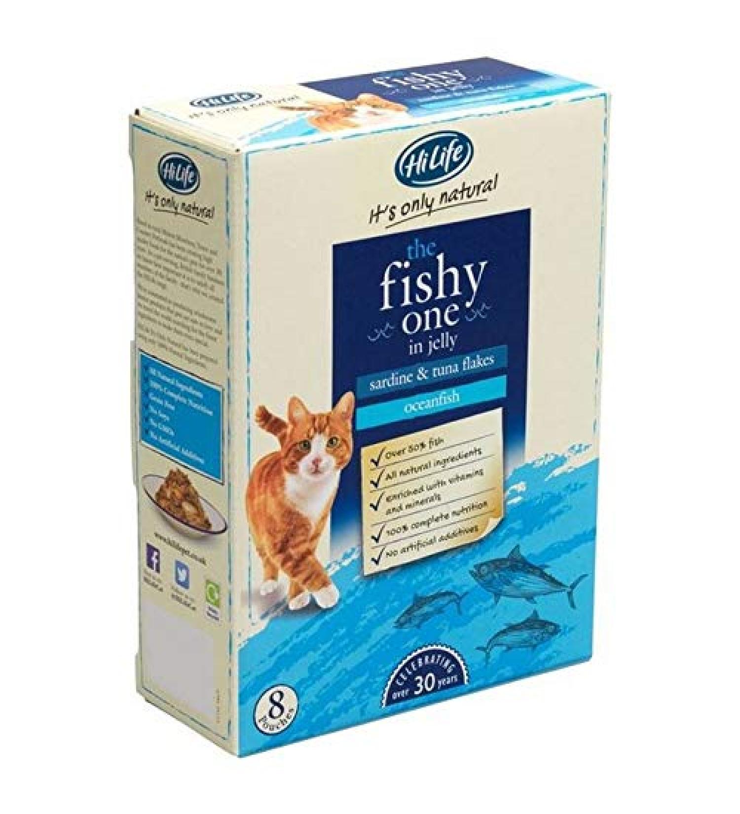 HILIFE It Is Natural Fish in Jelly 8 x 70g