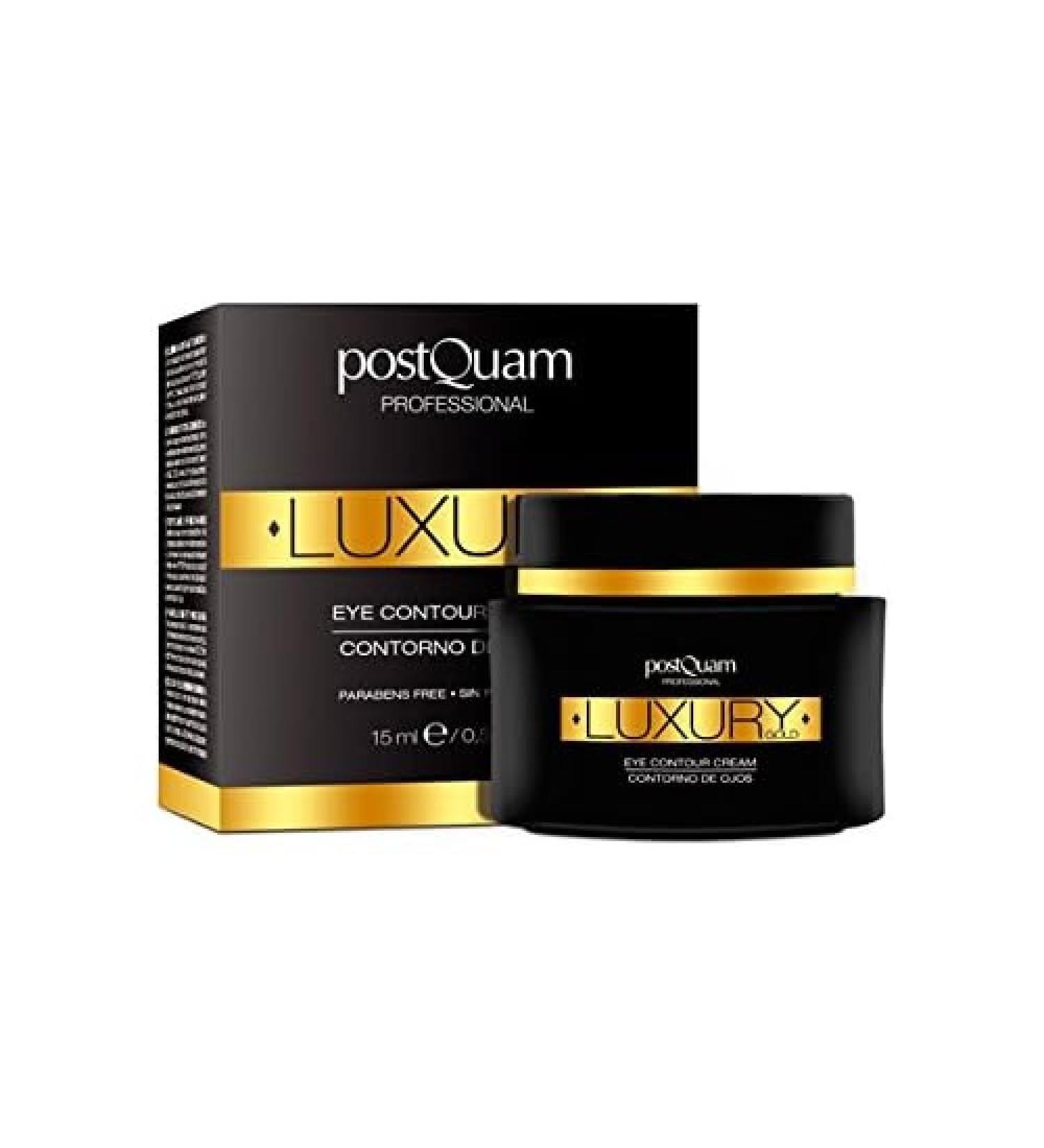 Postquam Luxury Gold Hyaluronic Acid Eye Contour Cream with Colloidal Gold - 15 ml | International Shipping Available - Buy Online on GoSupps.com