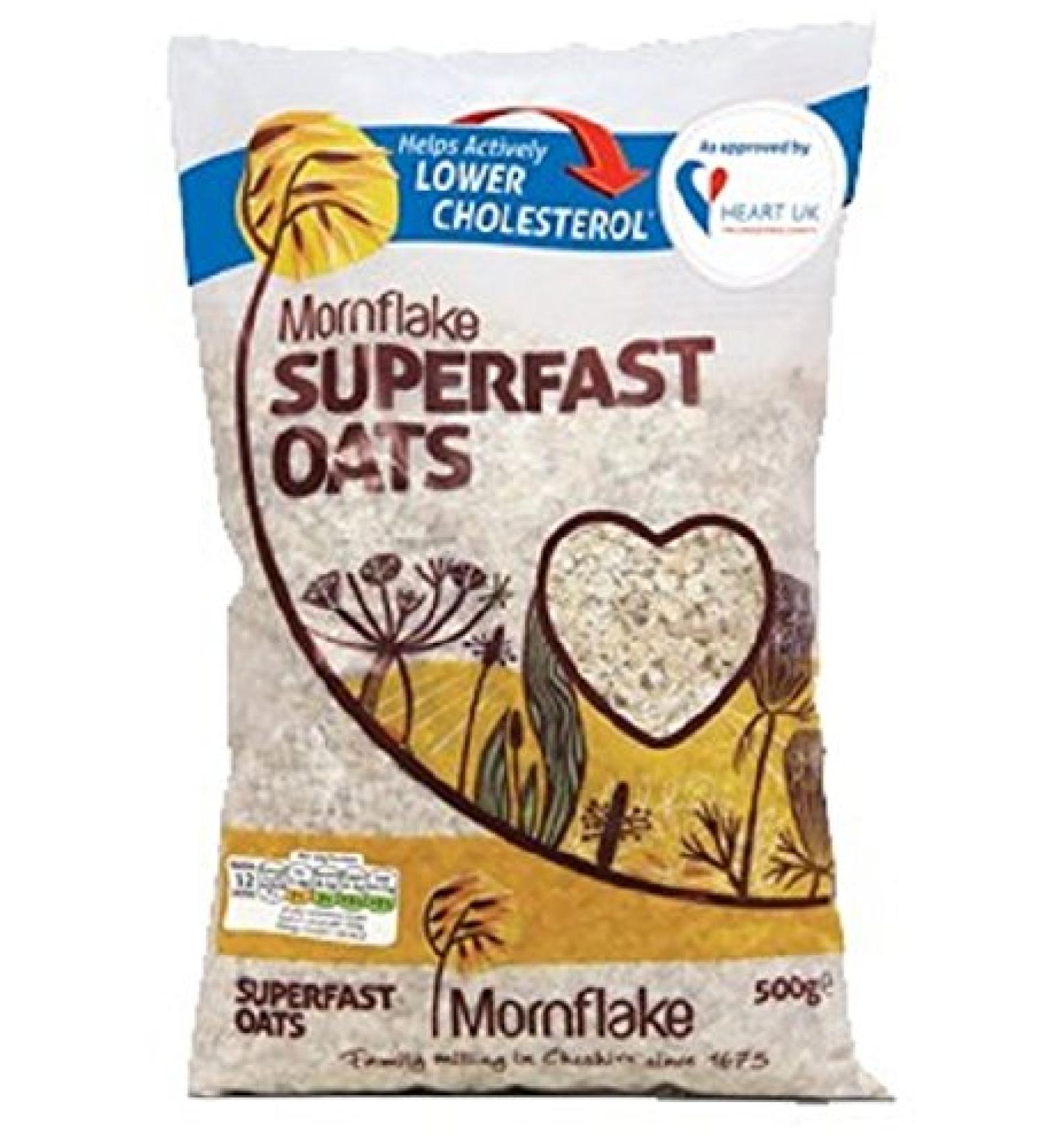 Mornflake Avoine – Super Fast Breakfast – 500 g (lot de 4)