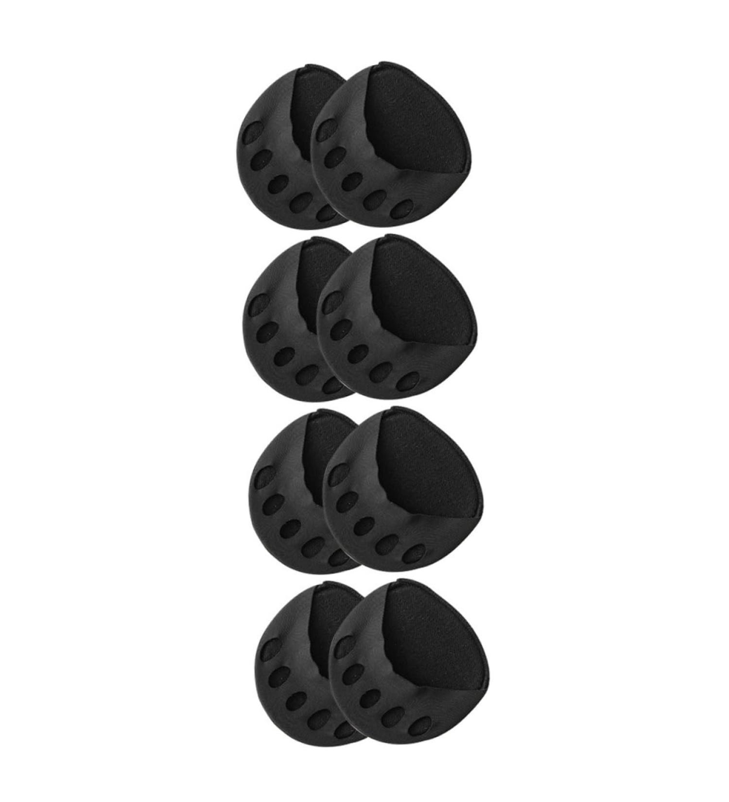 FRCOLOR 4 Pairs Split Toe Socks for Women - Invisible High Heel Cushions & Breathable Summer Pumps Insole - Comfortable Cotton Socks for Open-Toe Sandals - Buy Online on GoSupps.com